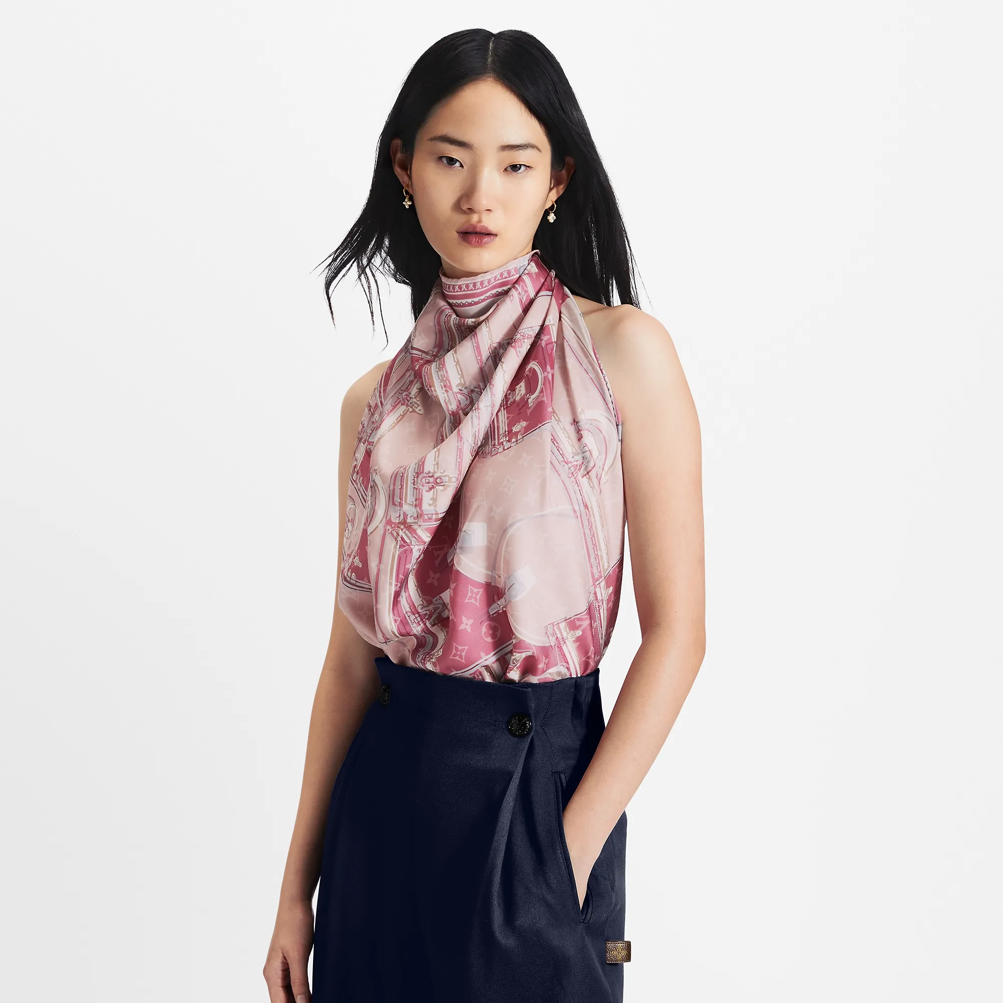 Louis Vuitton Let's Go Wild Square 90 S00 - Women - Accessories M78099