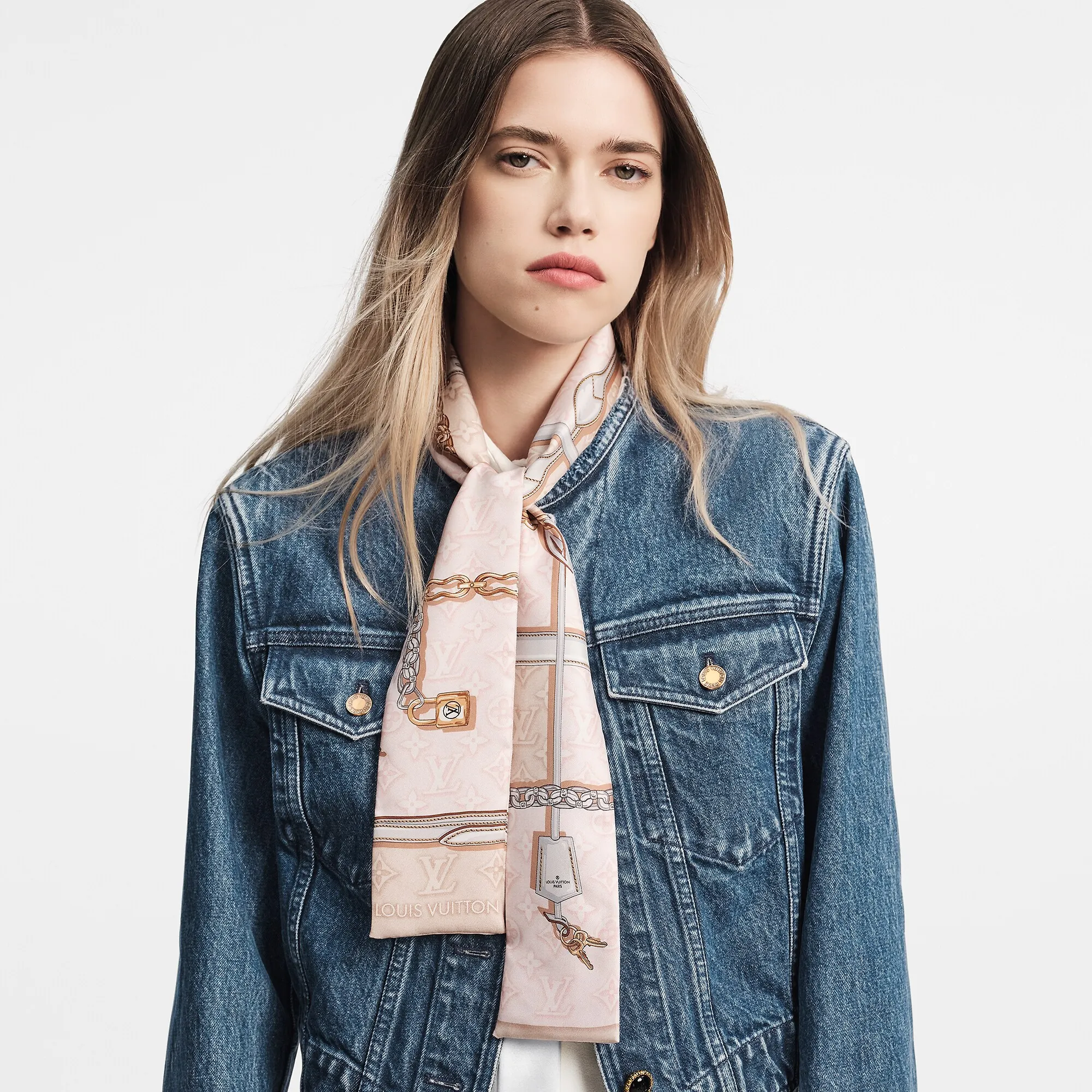 Louis Vuitton Denimgram Confidential Bandeau S00 - Women - Accessories M78152