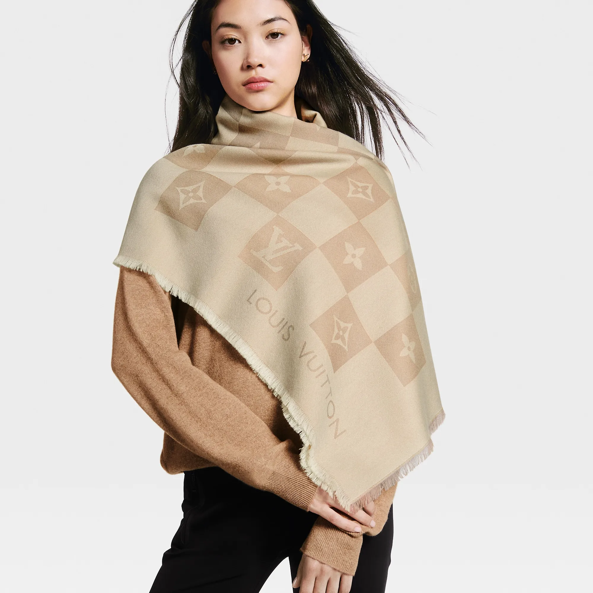 Louis Vuitton LV Checkmate Stole S00 - Women - Accessories M78169