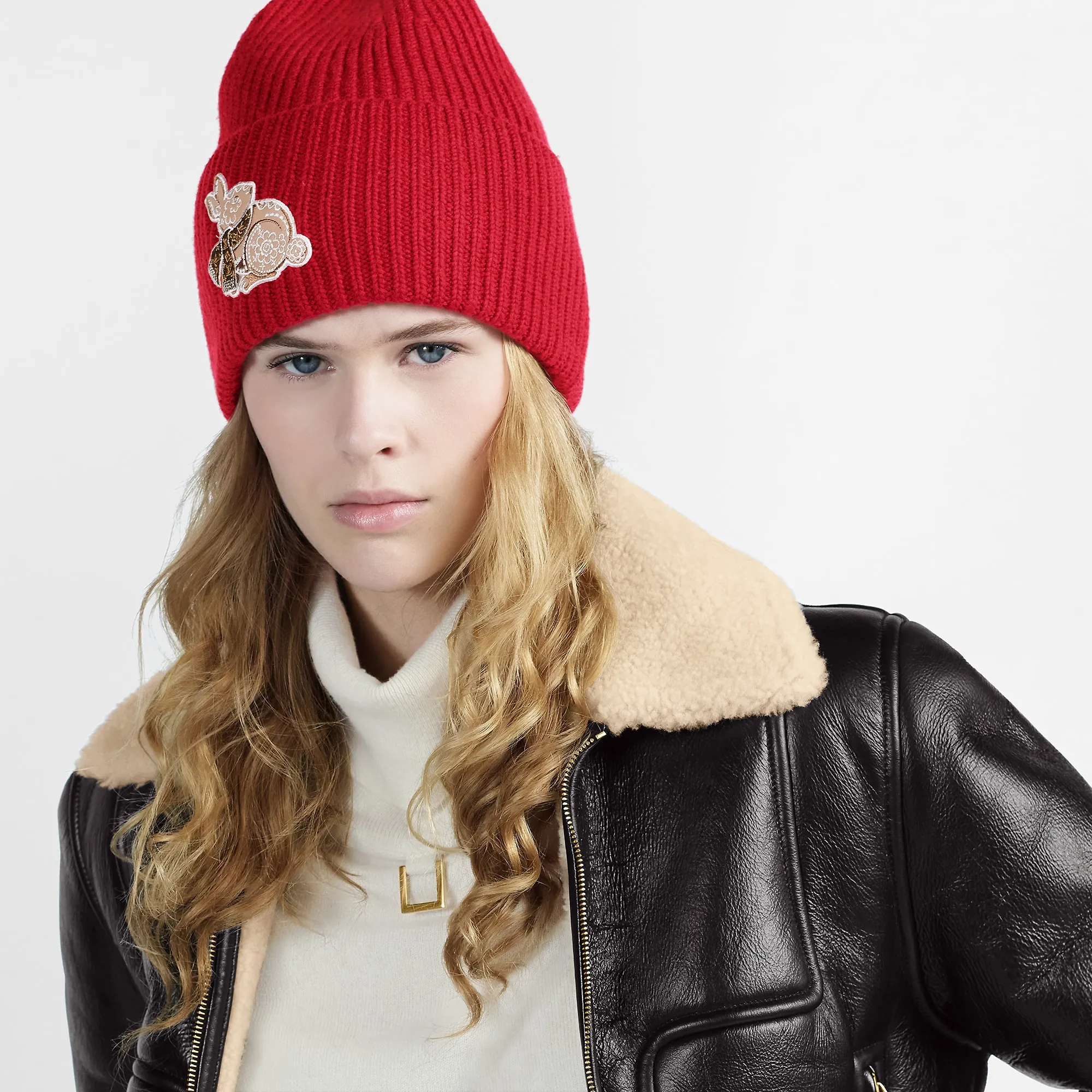 Louis Vuitton Precious Rabbit Beanie S00 - Women - Accessories M78174