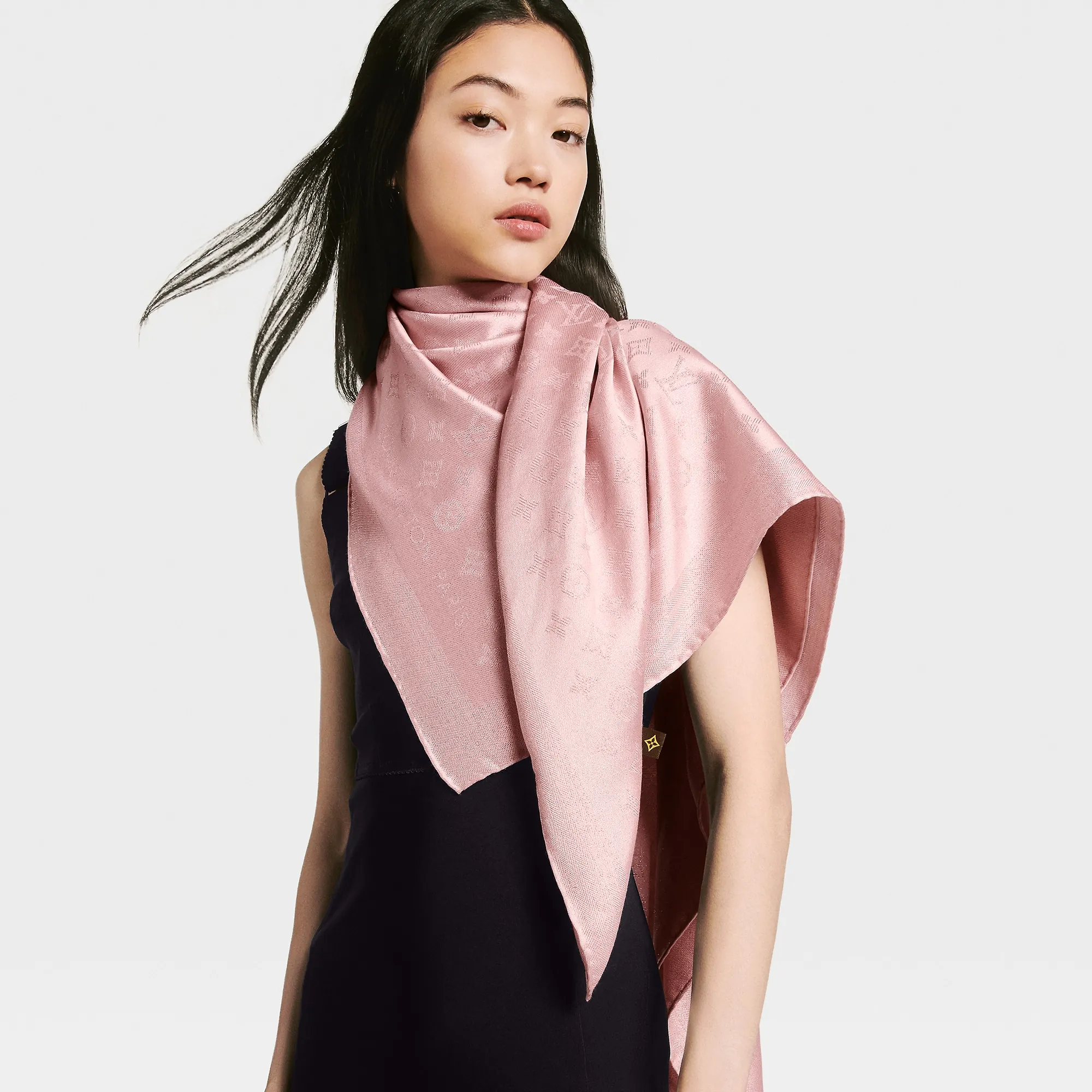 Louis Vuitton Starlight Jacquard Shawl S00 - Women - Accessories M78214 Pink