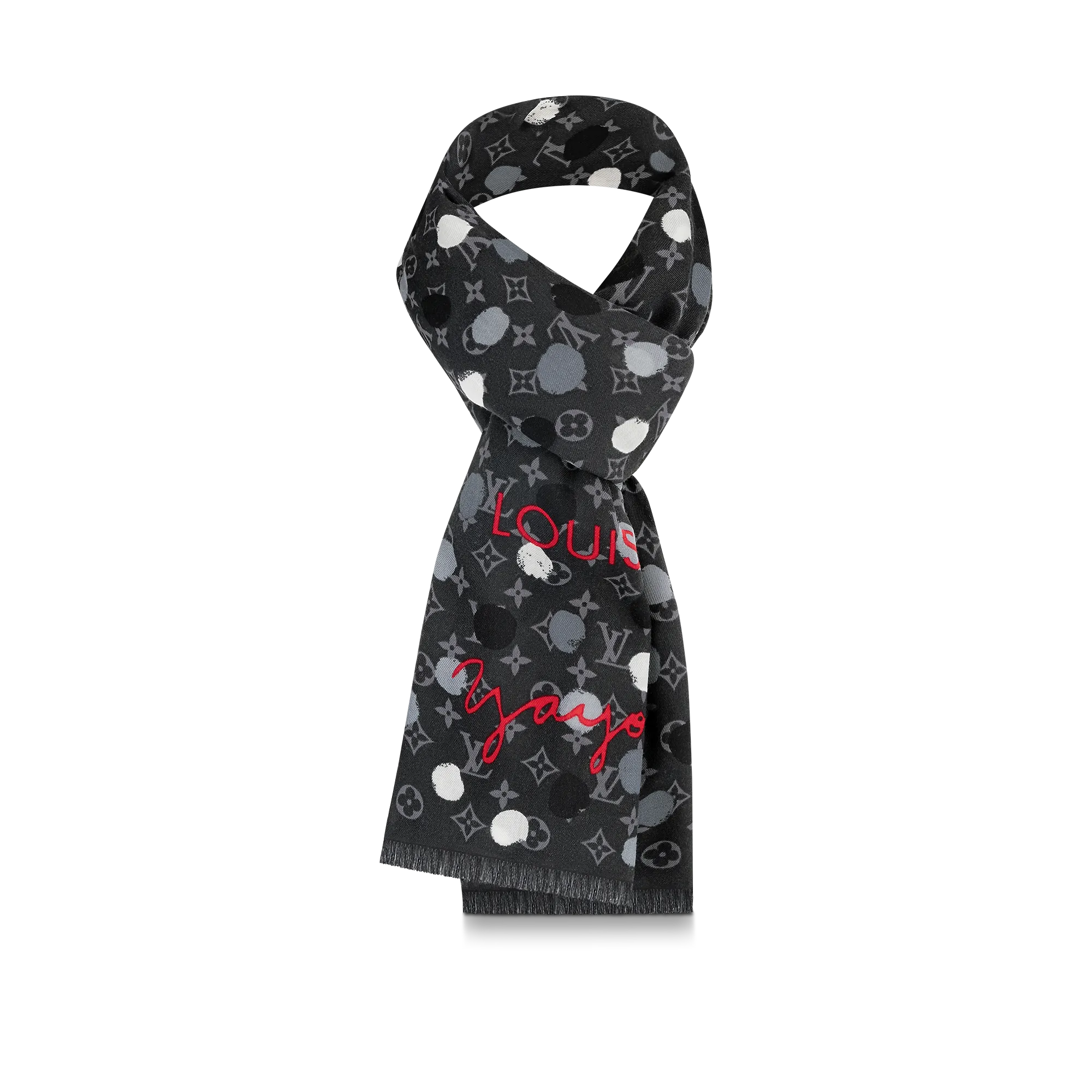 Louis Vuitton LV x YK Painted Dots Stole S00 - Men - Accessories M78300