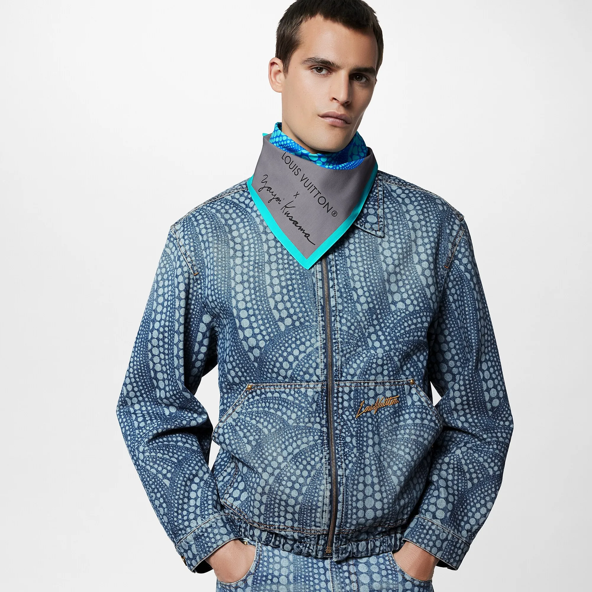Louis Vuitton LV x YK Set of Bandanas S00 - Men - Accessories M78365