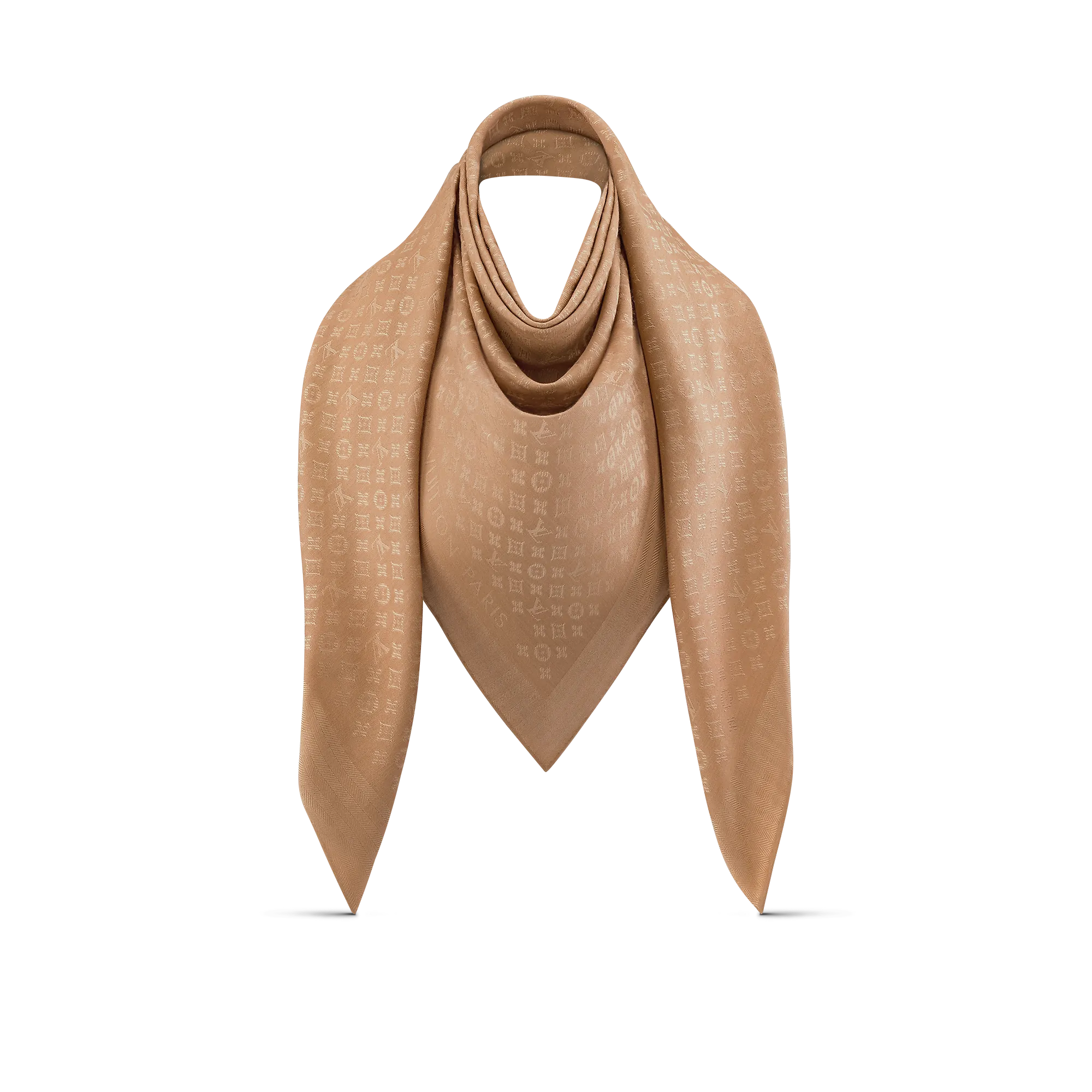 Louis Vuitton Evermore Shawl S00 - Women - Accessories M78368 Caramel