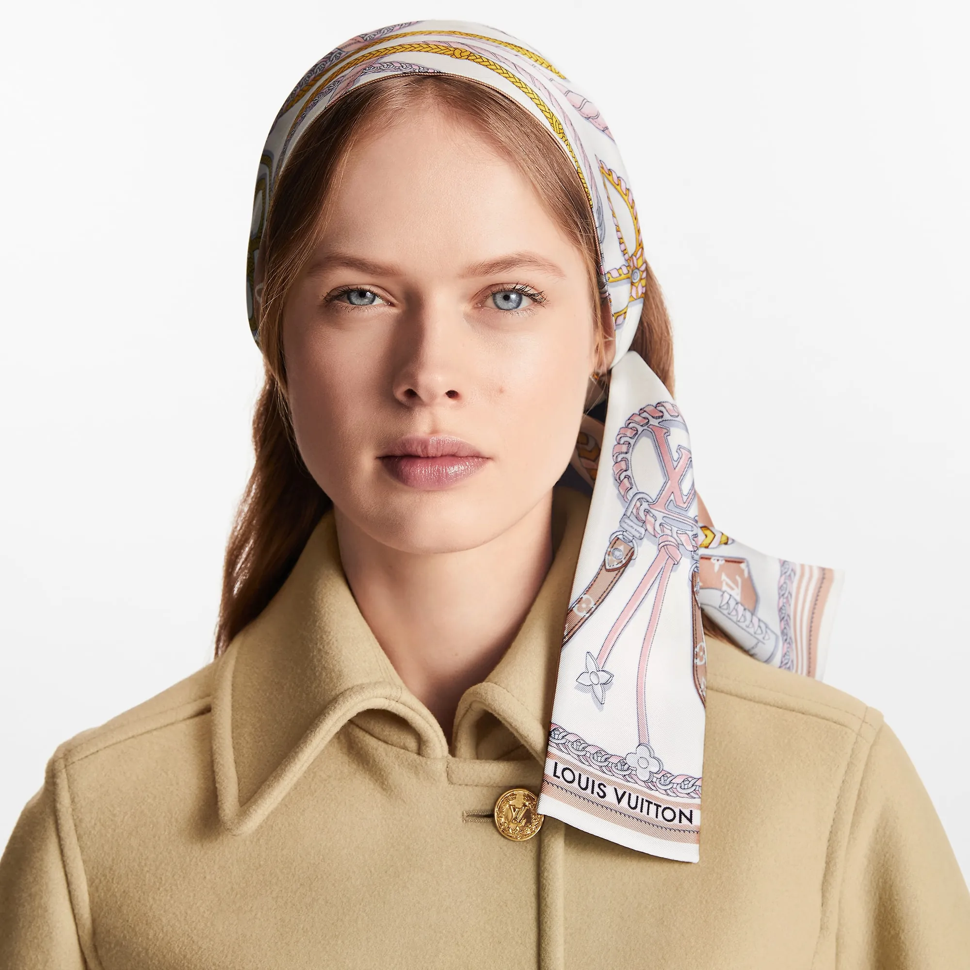 Louis Vuitton Mix and Straps Bandeau S00 - Women - Accessories M78499 Light Pink