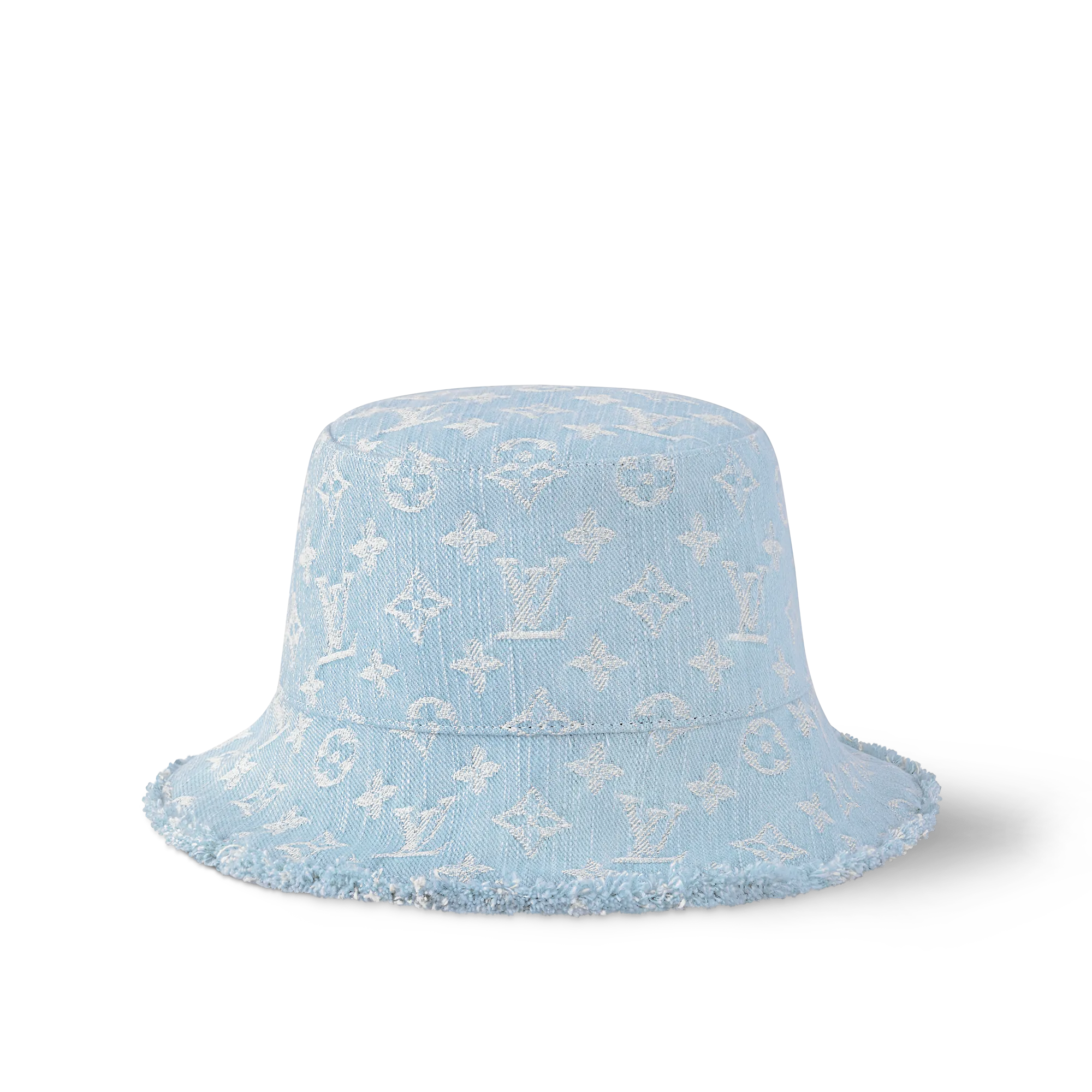 Louis Vuitton Monogram Denim Bucket Hat S00 - Women - Accessories M7850M Bleu Denim Dark
