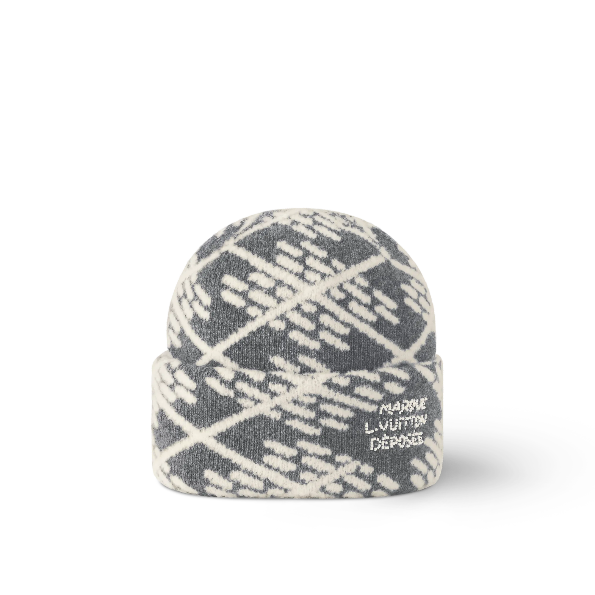 Louis Vuitton 57th Street NYC LV Crush Damier Argyle Beanie S00 - Men - Accessories M7852A