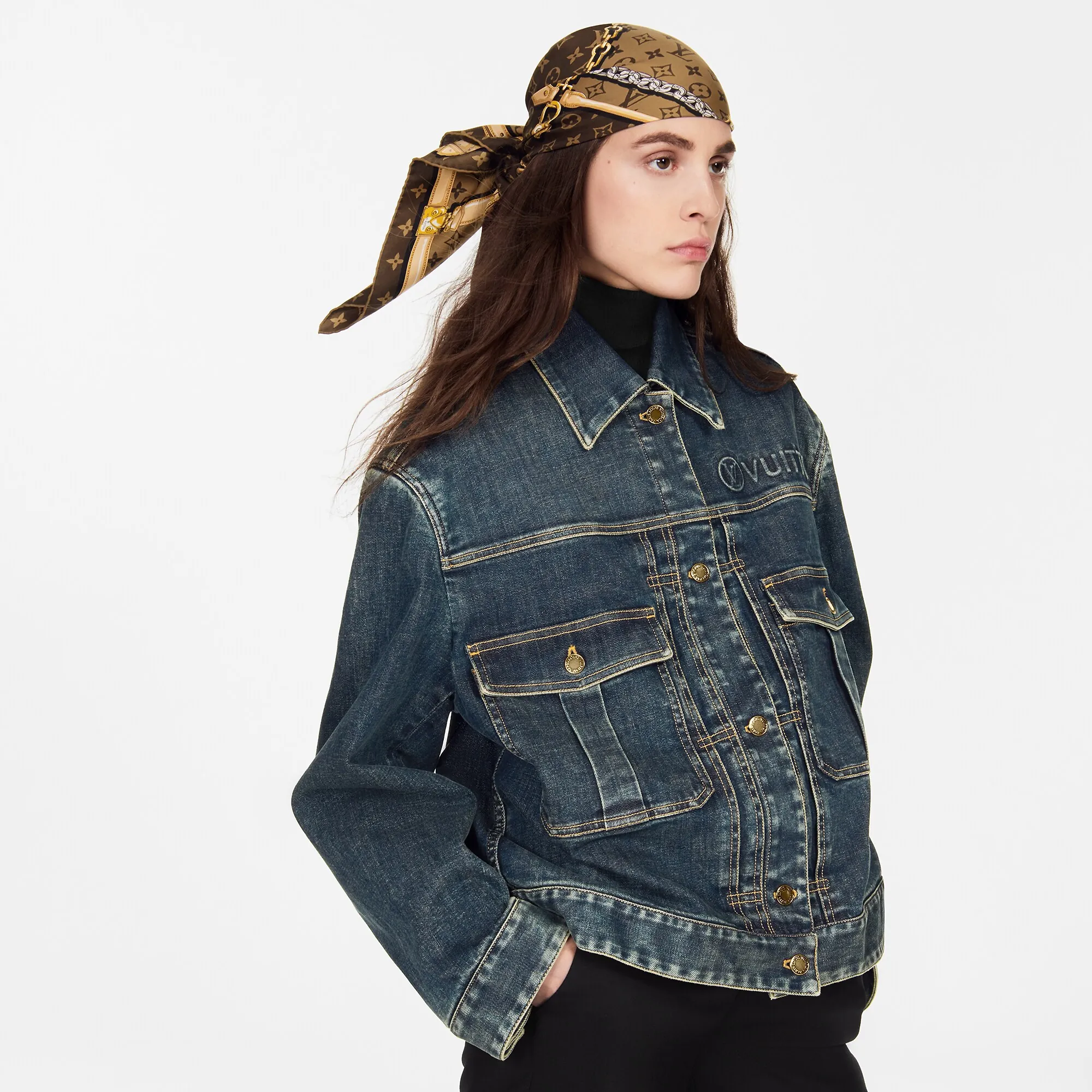 Louis Vuitton Monogram Confidential square S00 - Women - Accessories M78666 Brown