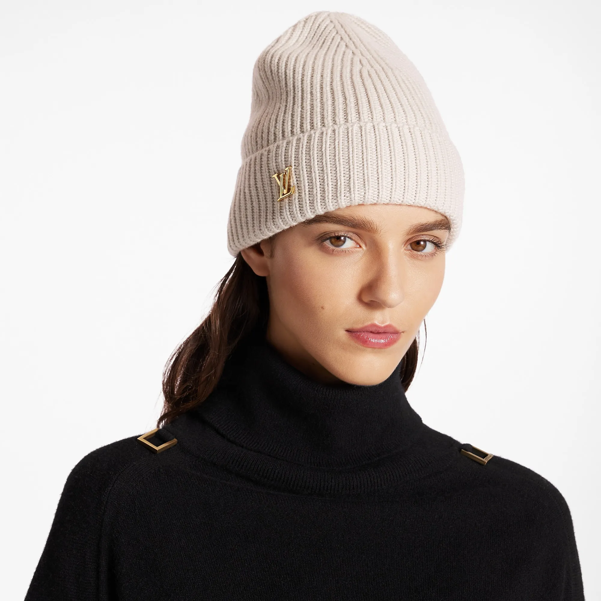 Louis Vuitton LV Spark Beanie S00 - Women - Accessories M78970 Greige