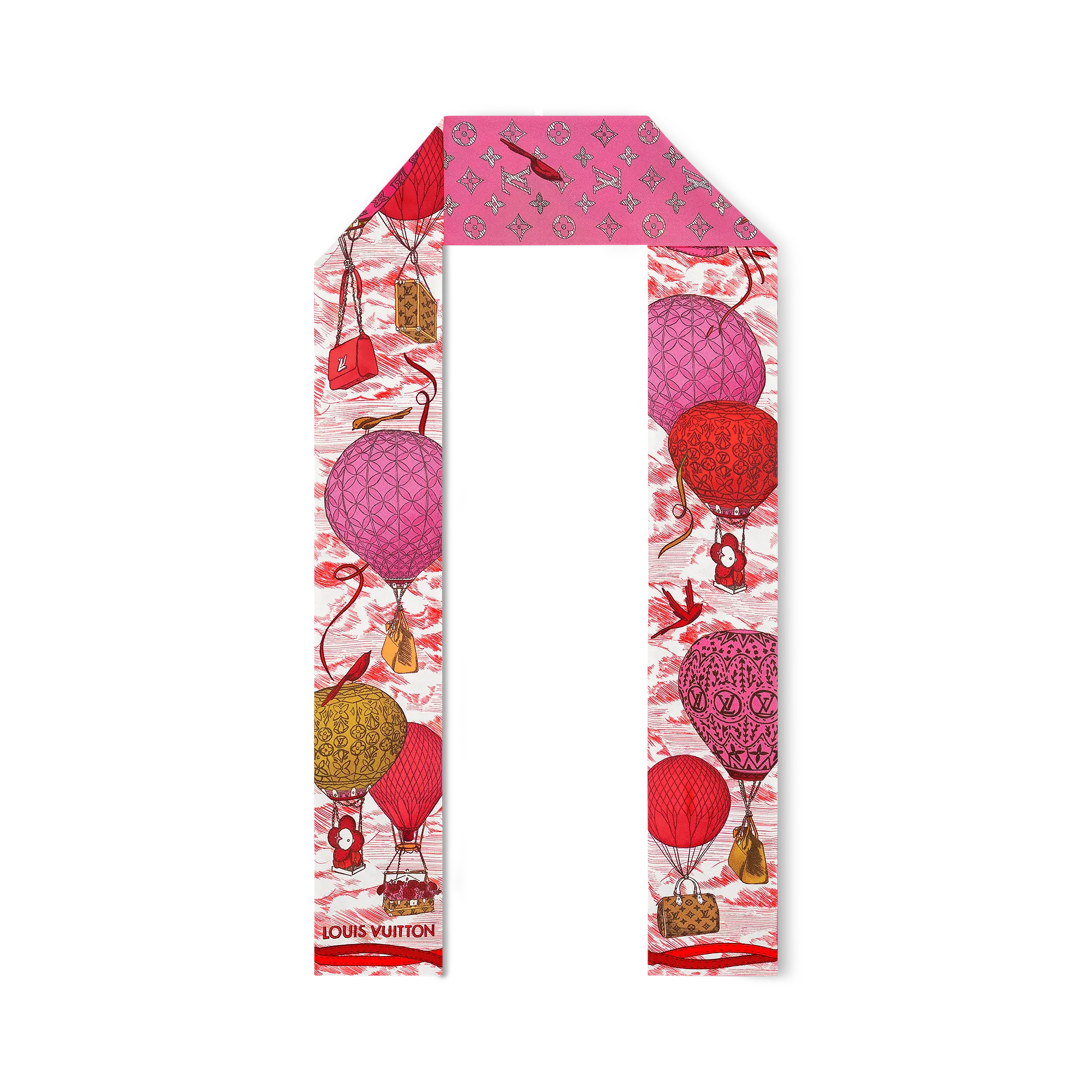 Louis Vuitton Up And Away Bandeau S00 - Women - Accessories M79086 Poppy