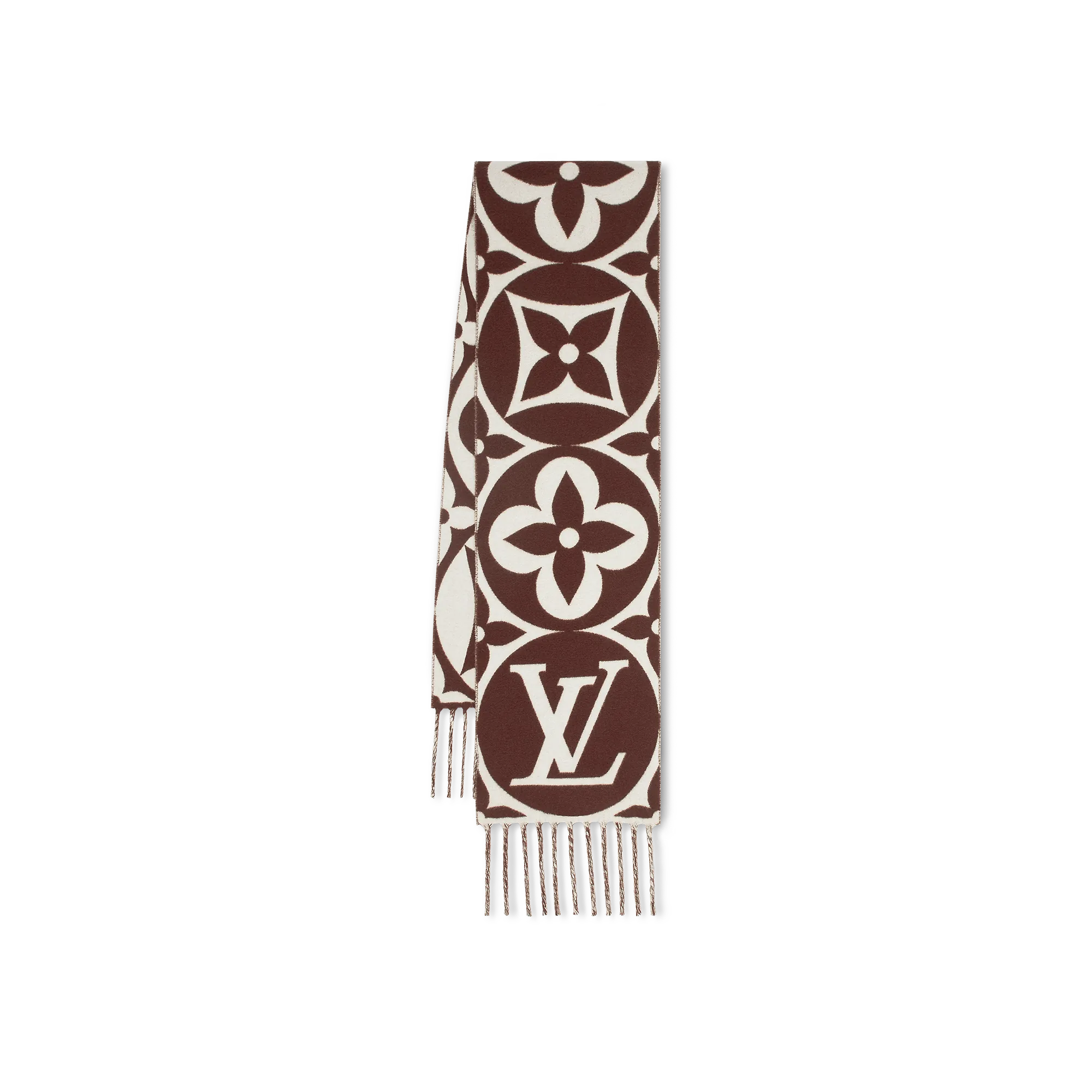 Louis Vuitton LV Medallion Scarf S00 - Women - Accessories M79215 Brown