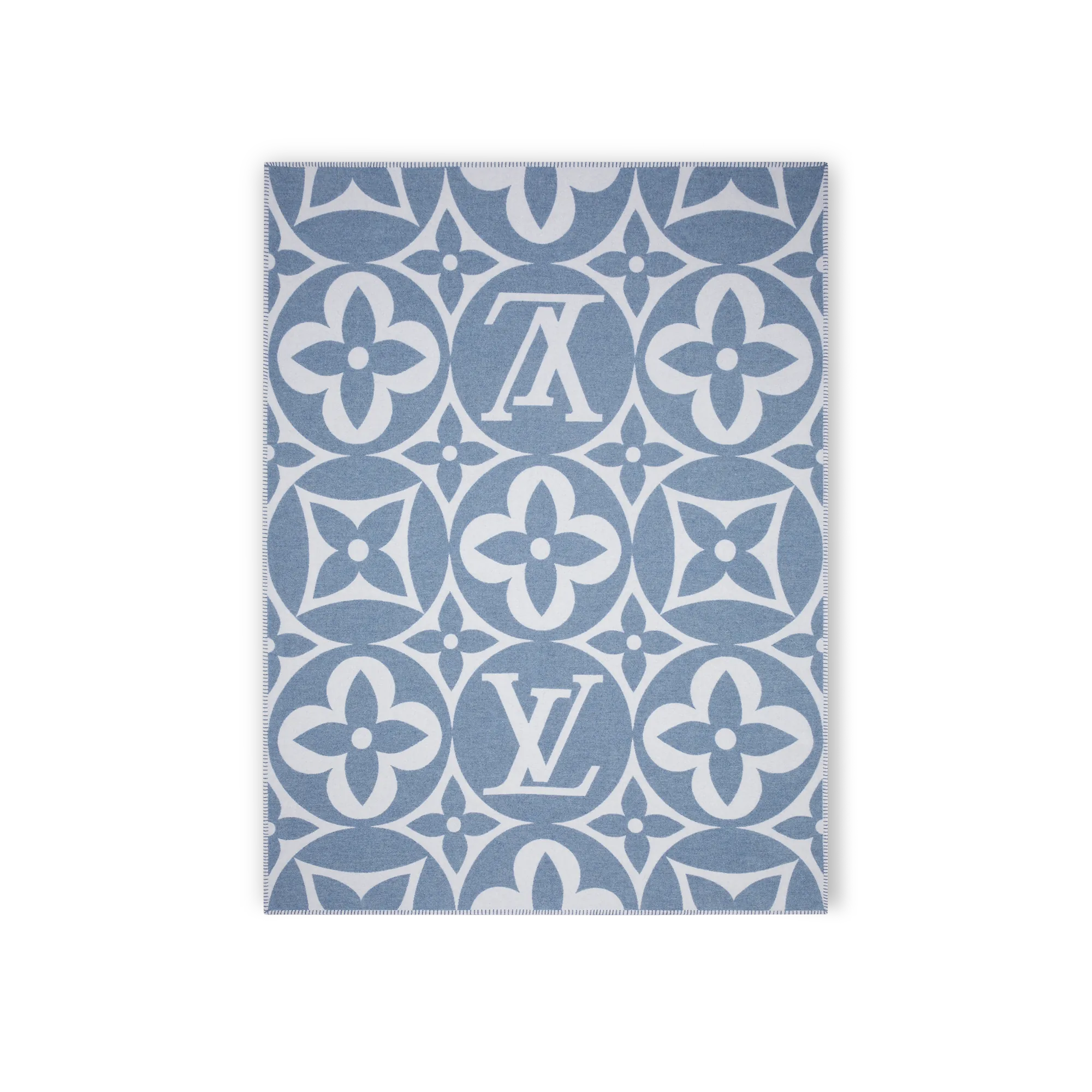 Louis Vuitton LV Medallion Blanket S00 - Women - Accessories M79332 Blue
