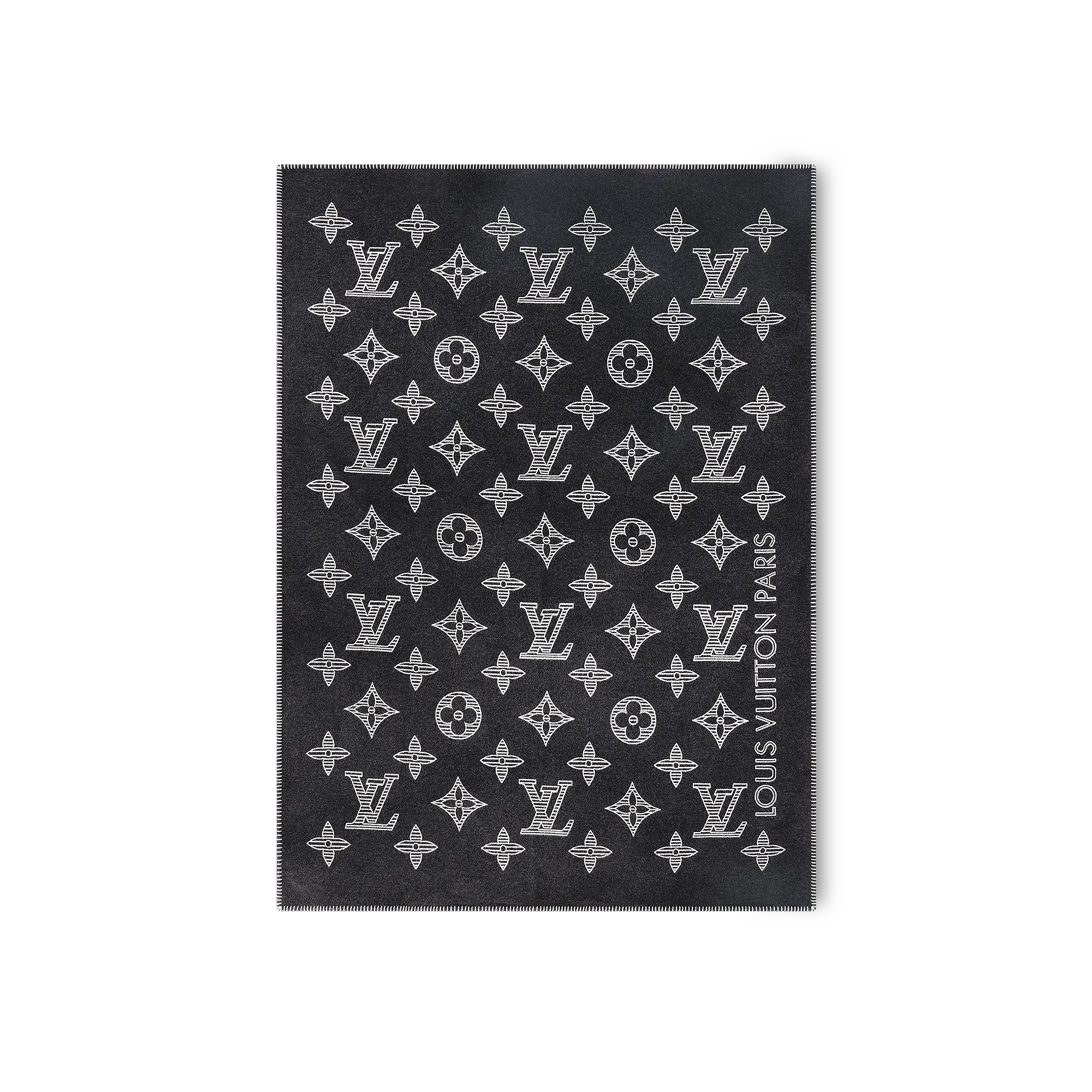 Louis Vuitton Monogram Shadow Blanket S00 - Men - Accessories M79363 Anthracite