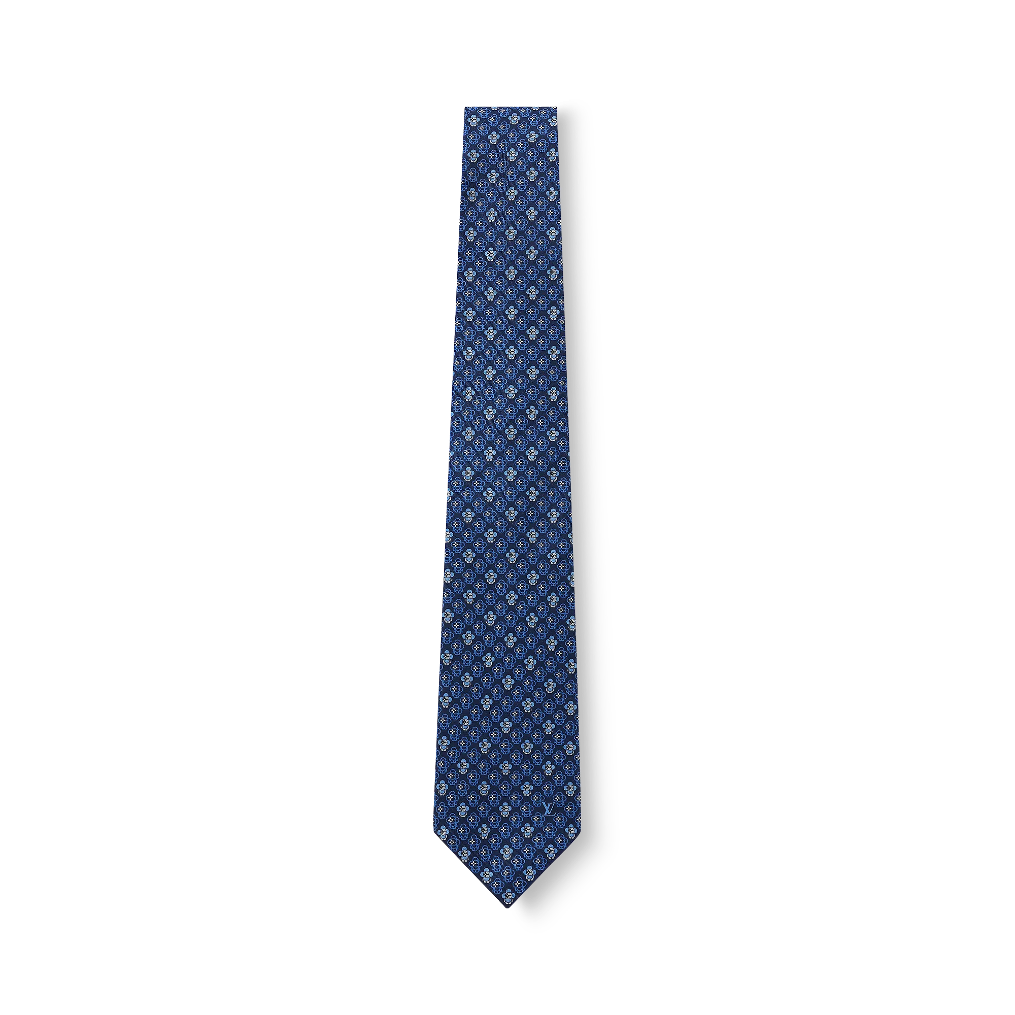 Louis Vuitton Full Of Vivienne Tie S00 - Men - Accessories M79423 Navy Blue