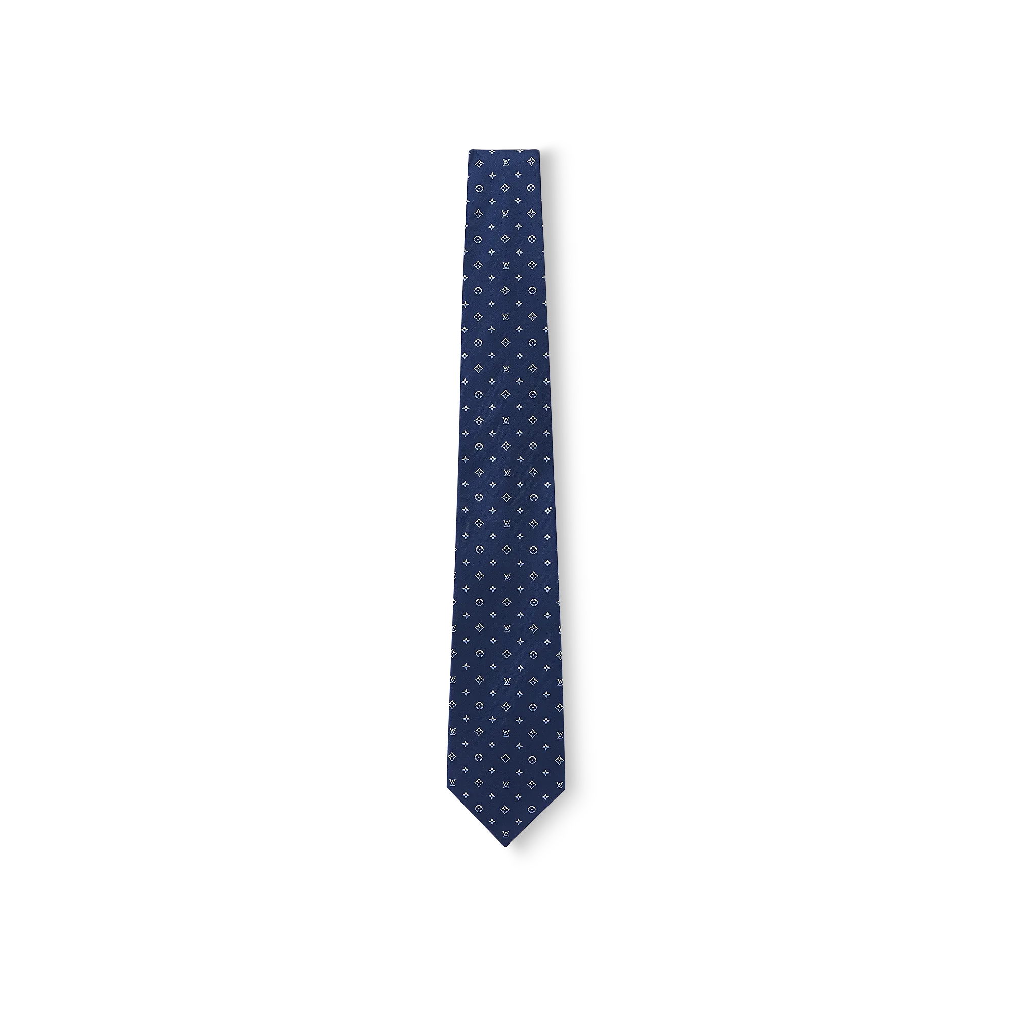 Louis Vuitton LV Dual Tie S00 - Men - Accessories M79429 Navy Blue