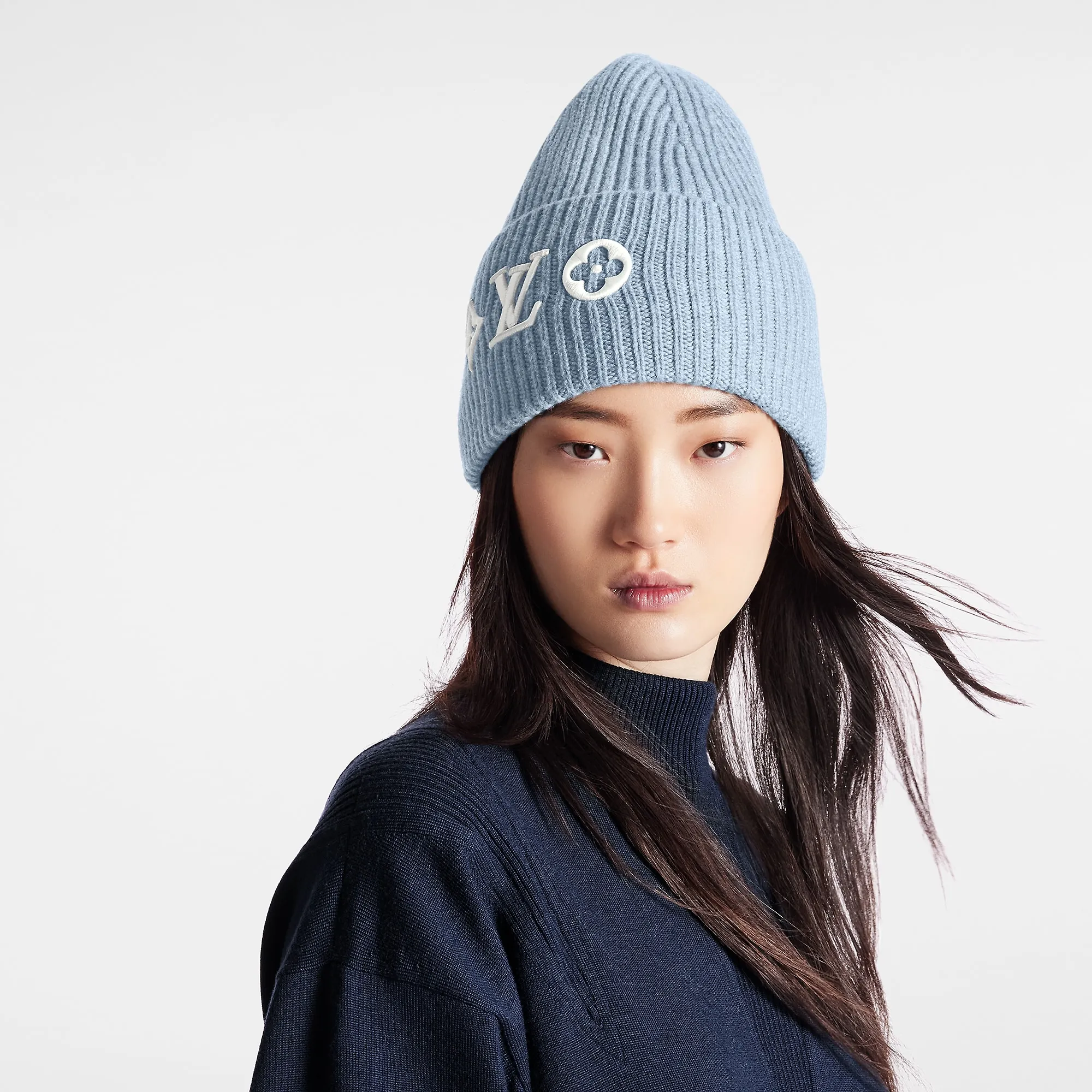 Louis Vuitton LV Headline Beanie S00 - Women - Accessories M79451 Light Blue