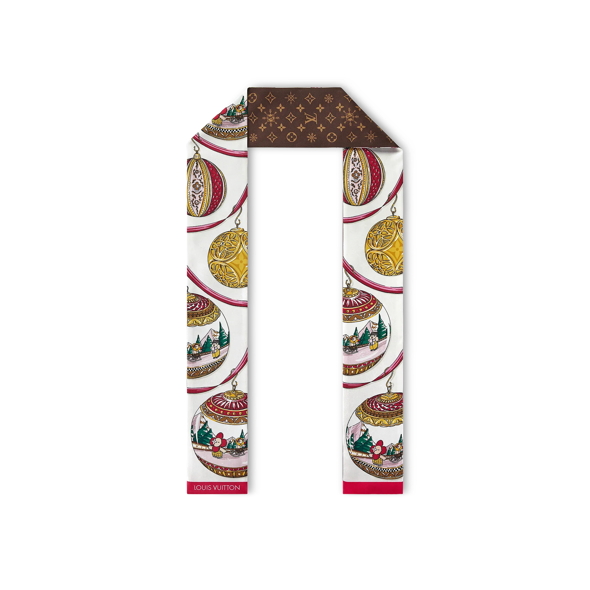 Louis Vuitton Xmas Vivienne Bandeau S00 - Women - Accessories M79455 Brown