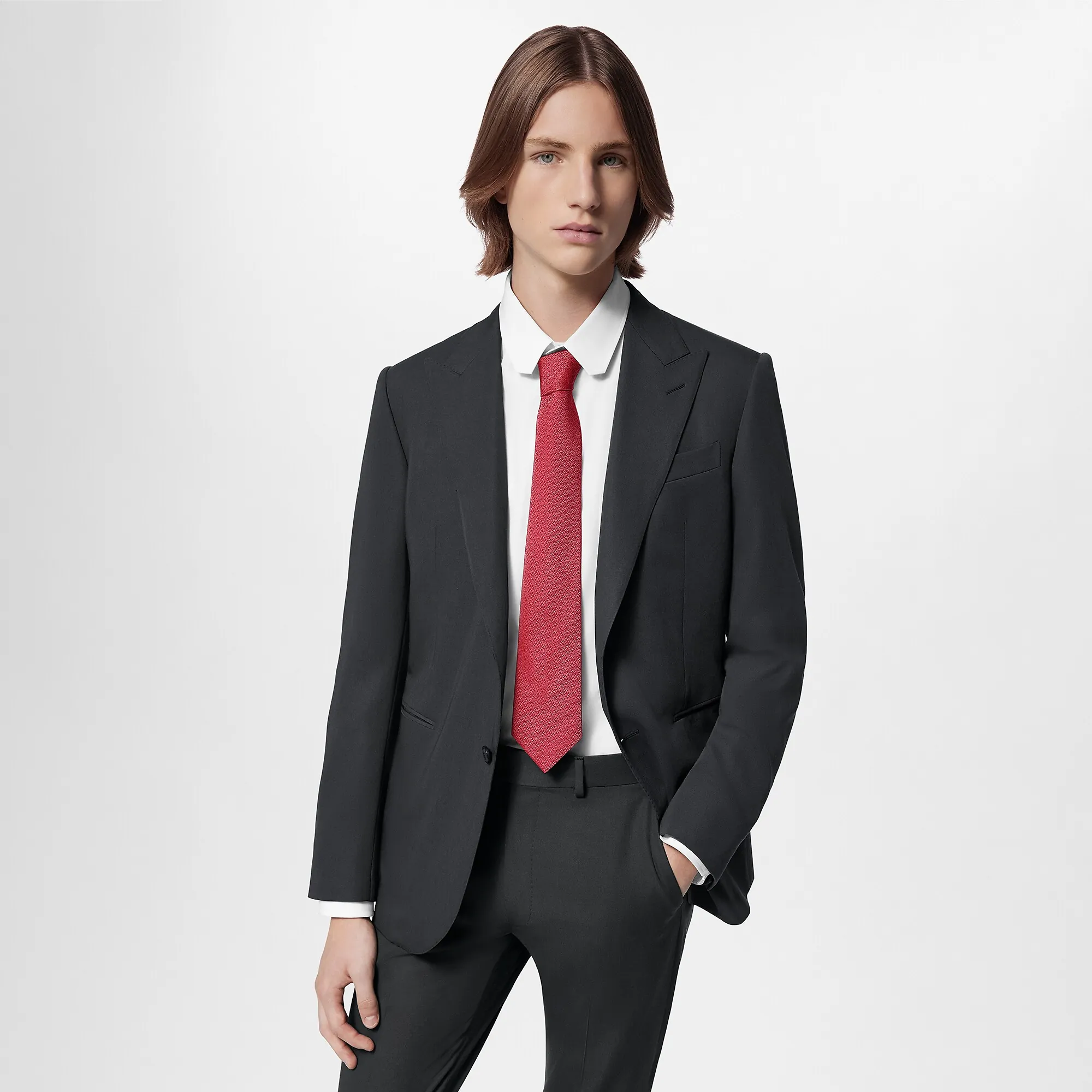 Louis Vuitton LV Standout Tie S00 - Men - Accessories M79457 Red