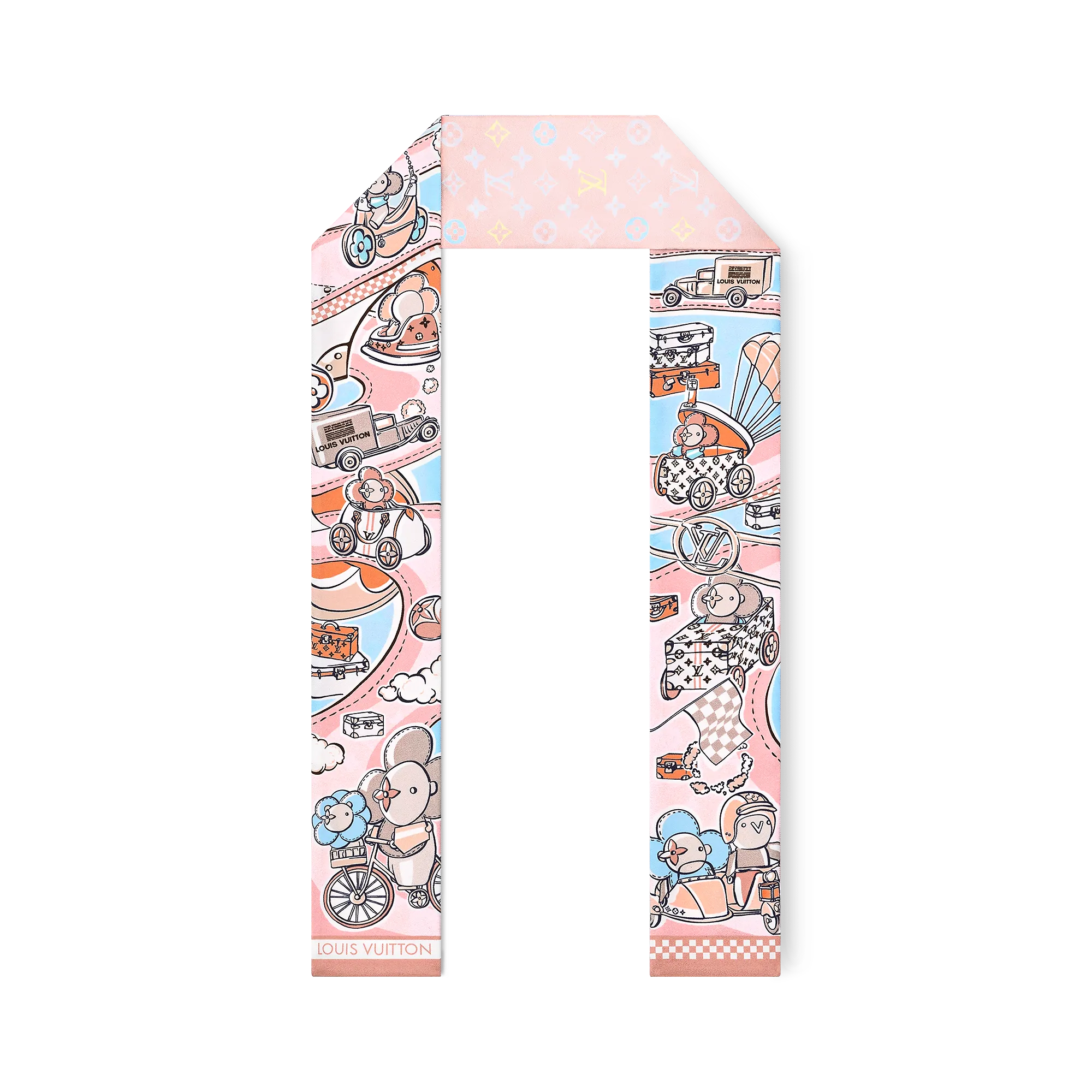 Louis Vuitton Speedy Vivienne Bandeau S00 - Women - Accessories M79479 Light Pink