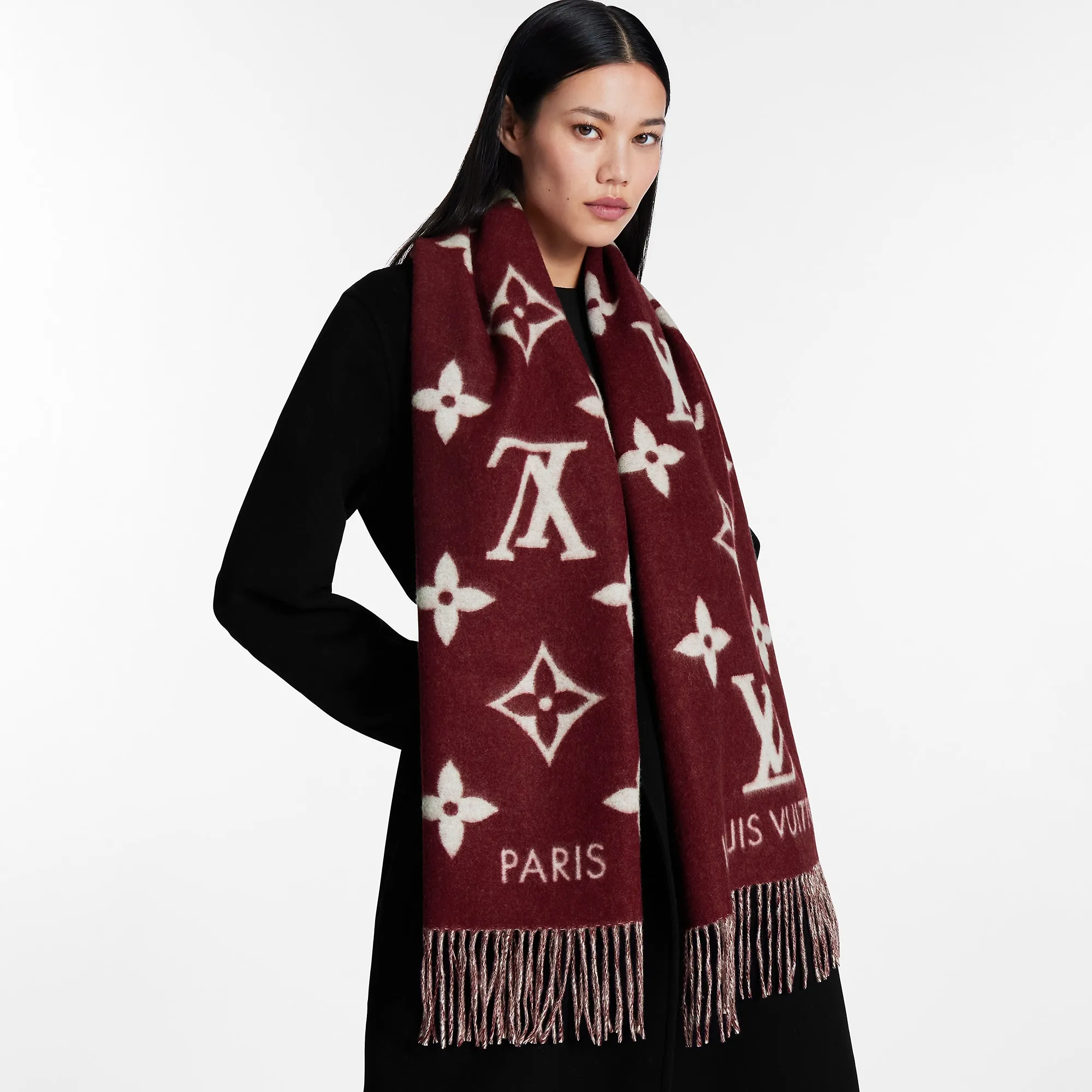 Louis Vuitton Reykjavik Scarf S00 - Women - Accessories M79501 Bordeaux
