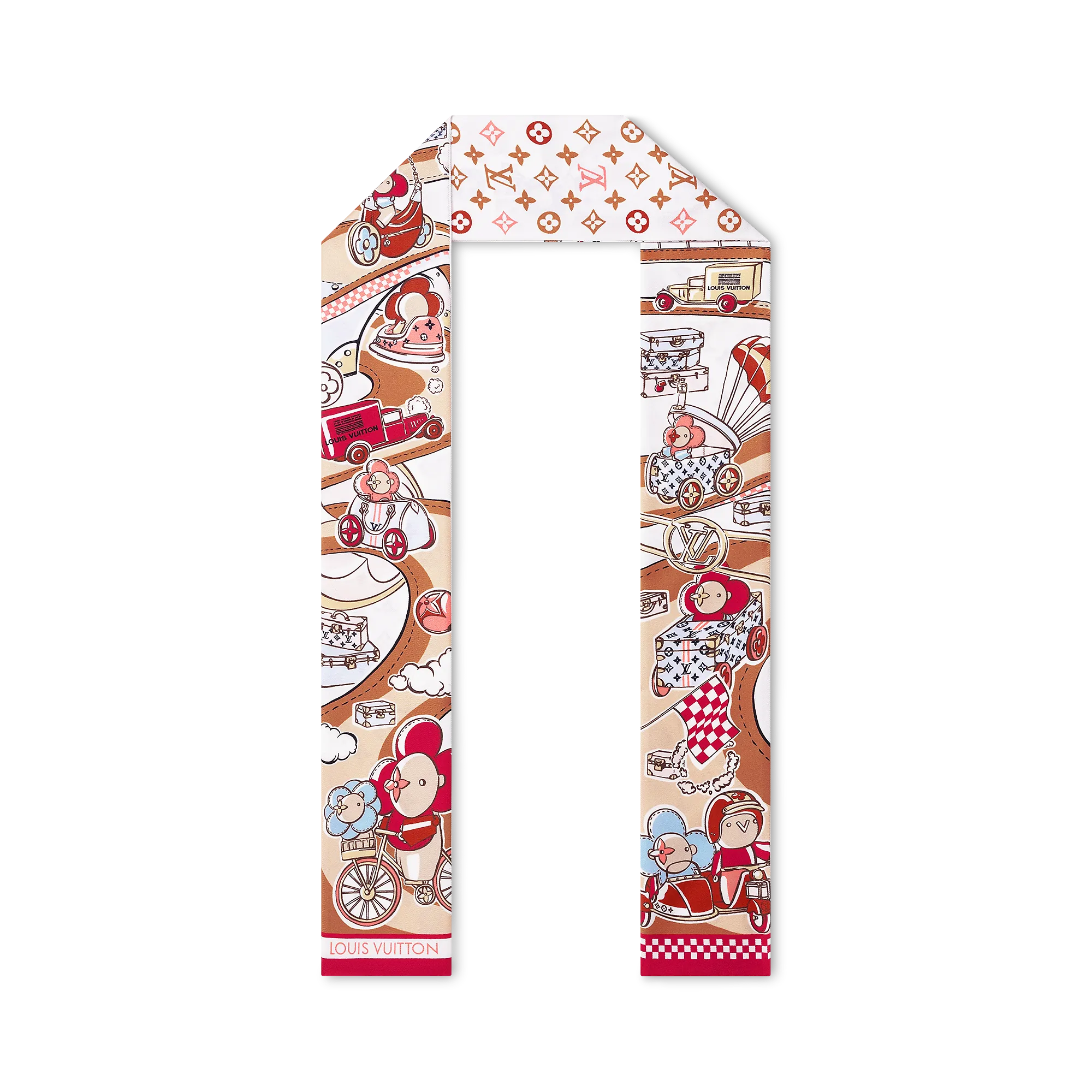 Louis Vuitton Speedy Vivienne Bandeau S00 - Women - Accessories M79674 Tan