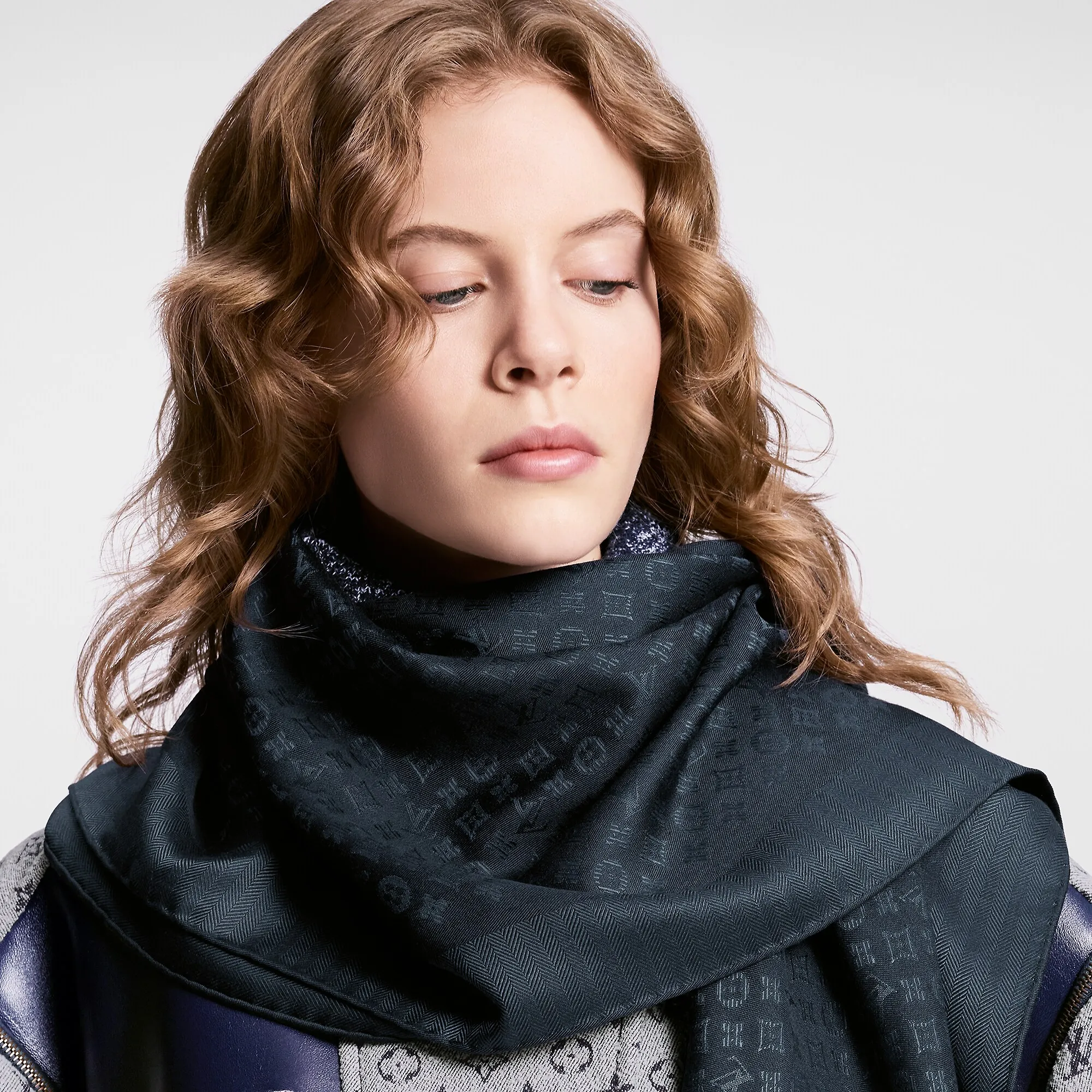 Louis Vuitton Evermore Shawl S00 - Women - Accessories M79686 Ink