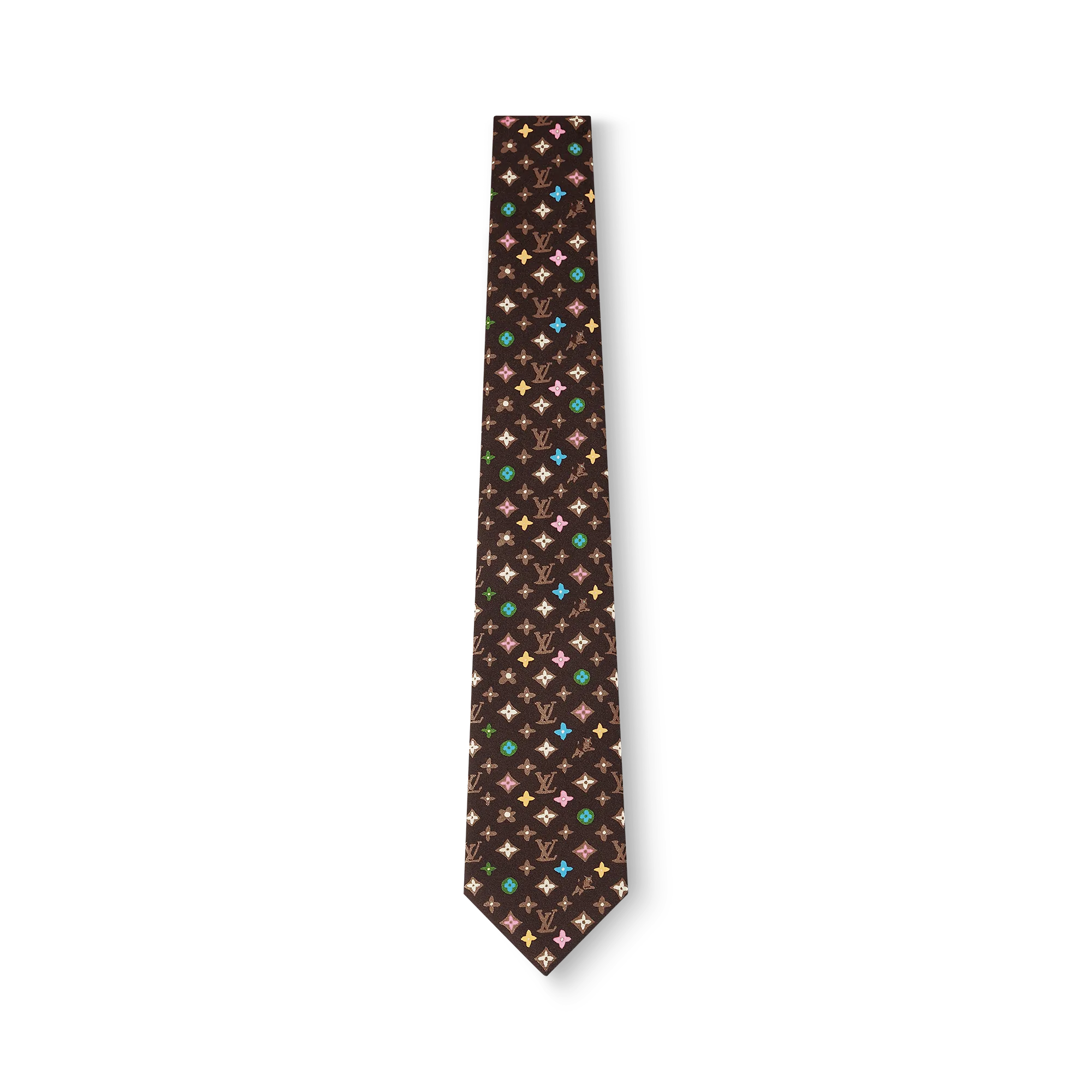 Louis Vuitton Monogram Craggy Tie S00 - Men - Accessories M79749 Brown
