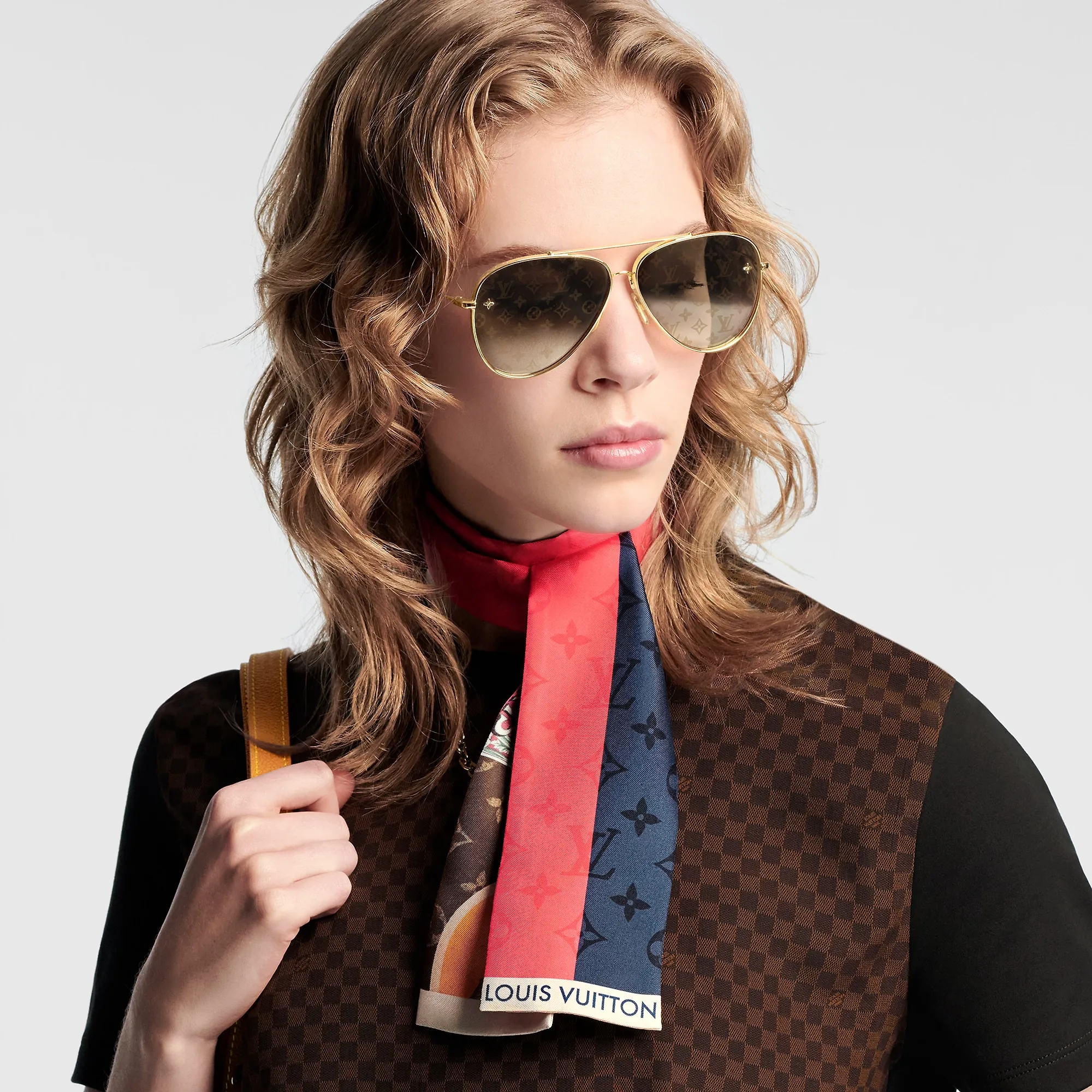 Louis Vuitton Elysee Palace Hotel Bandeau S00 - Women - Accessories M79781 Brown