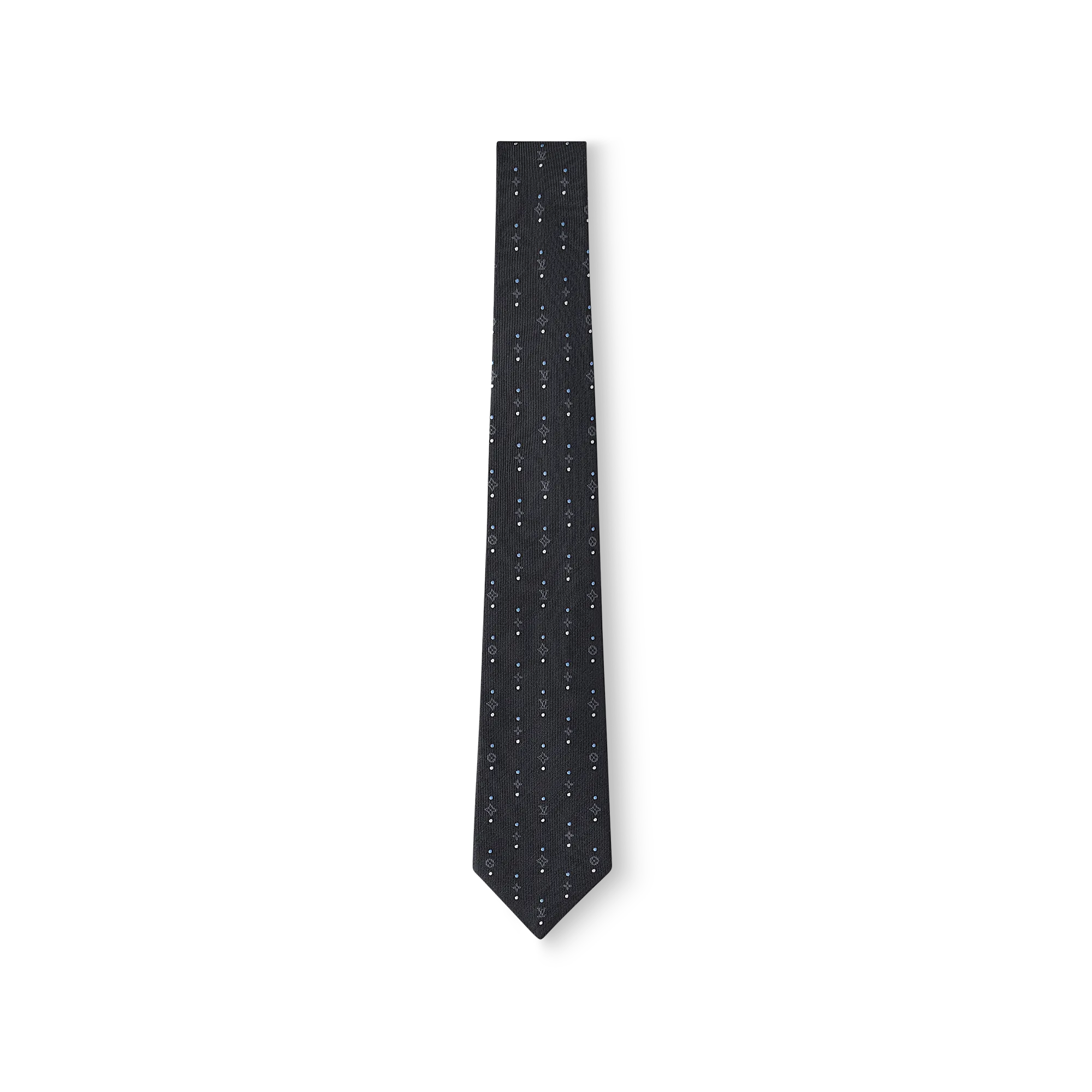 Louis Vuitton Dots On Eclipse Tie S00 - Men - Accessories M79906 Anthracite