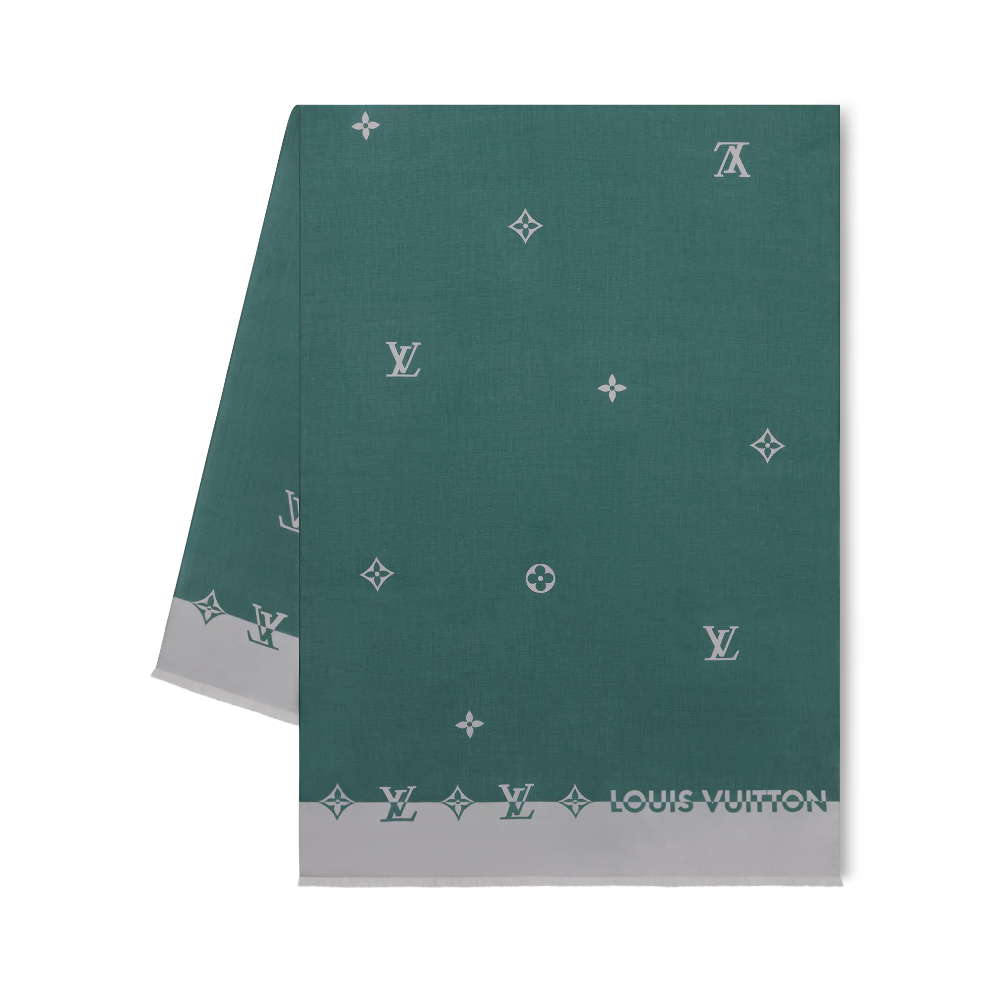 Louis Vuitton Graphic Dual Stole S00 - Men - Accessories M79913 Pine Green