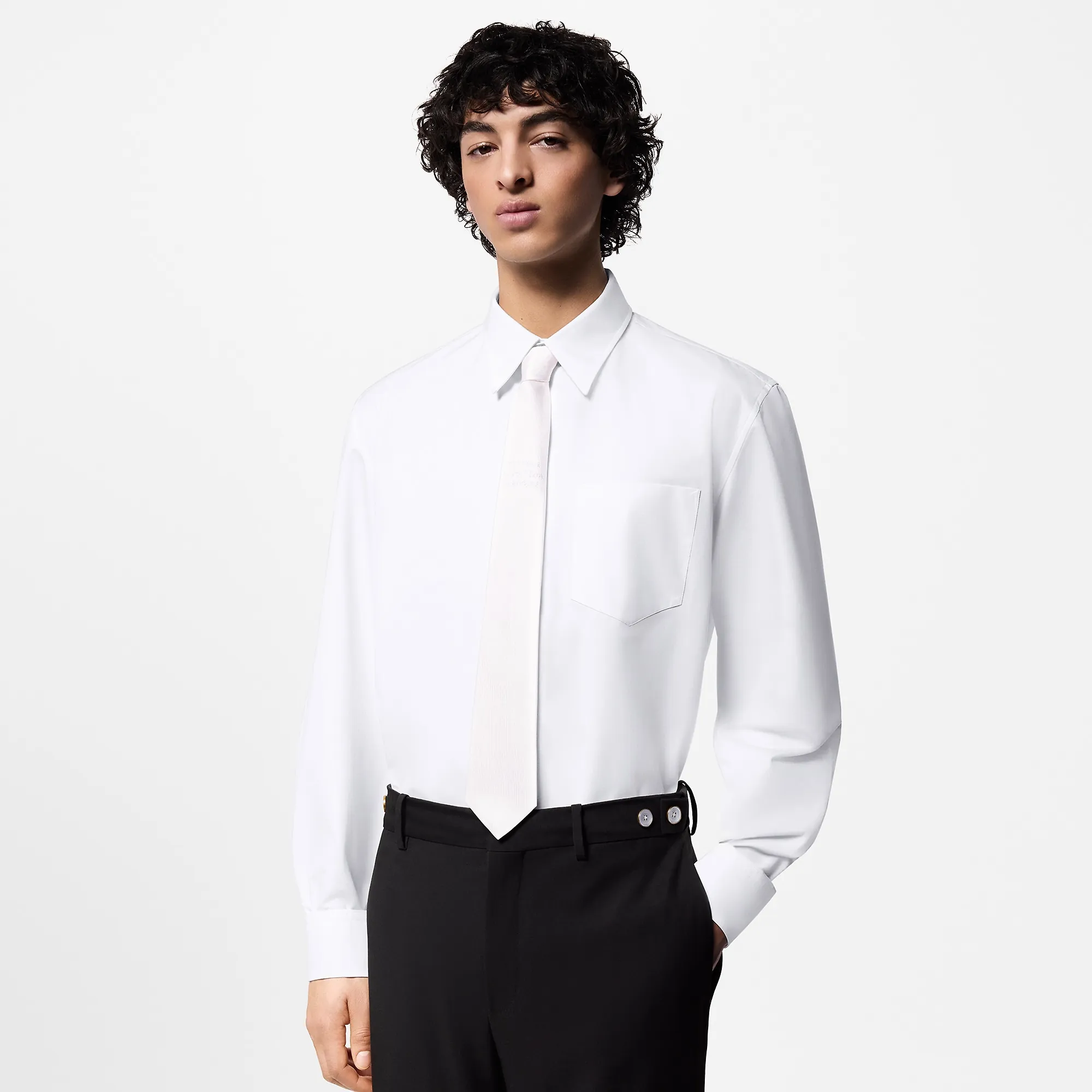 Louis Vuitton Pearls Tie S00 - Men - Accessories M79948