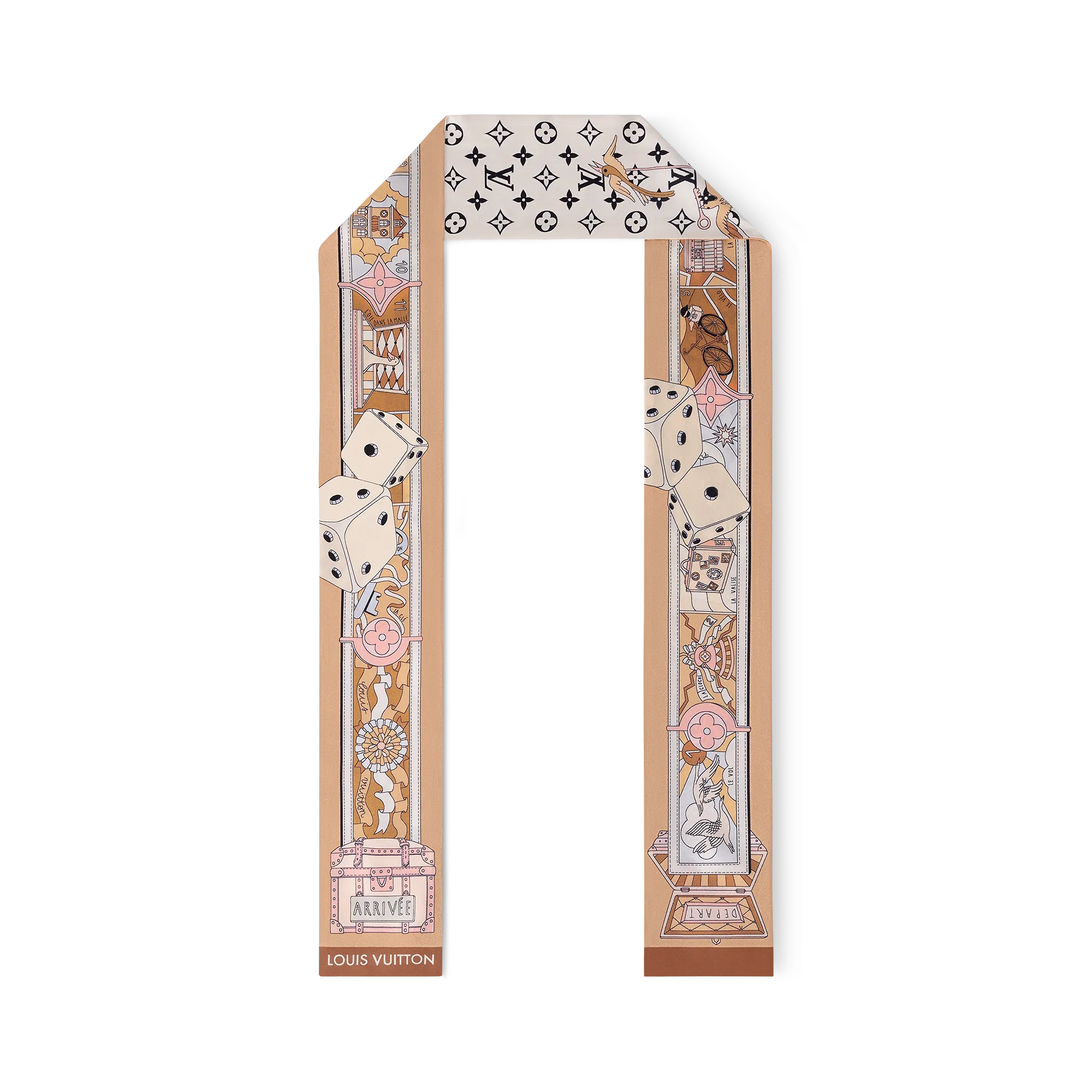 Louis Vuitton LV Journey Bandeau S00 - Women - Accessories M79959 Beige