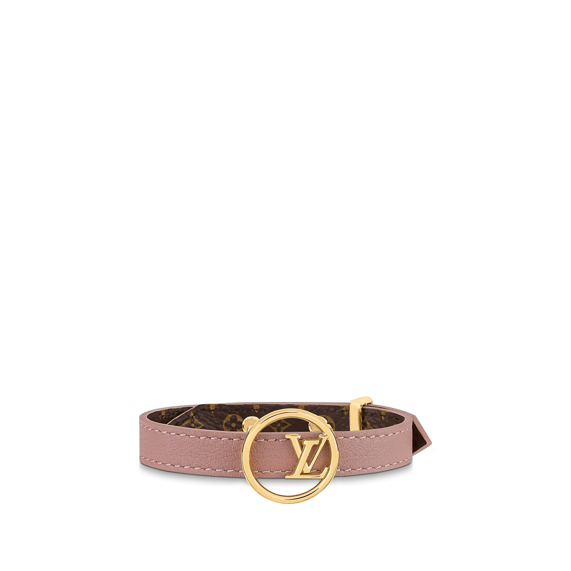 Louis Vuitton LV Eclipse Leather Bracelet Other Leathers - Women - Accessories M8102E Pink Angélique