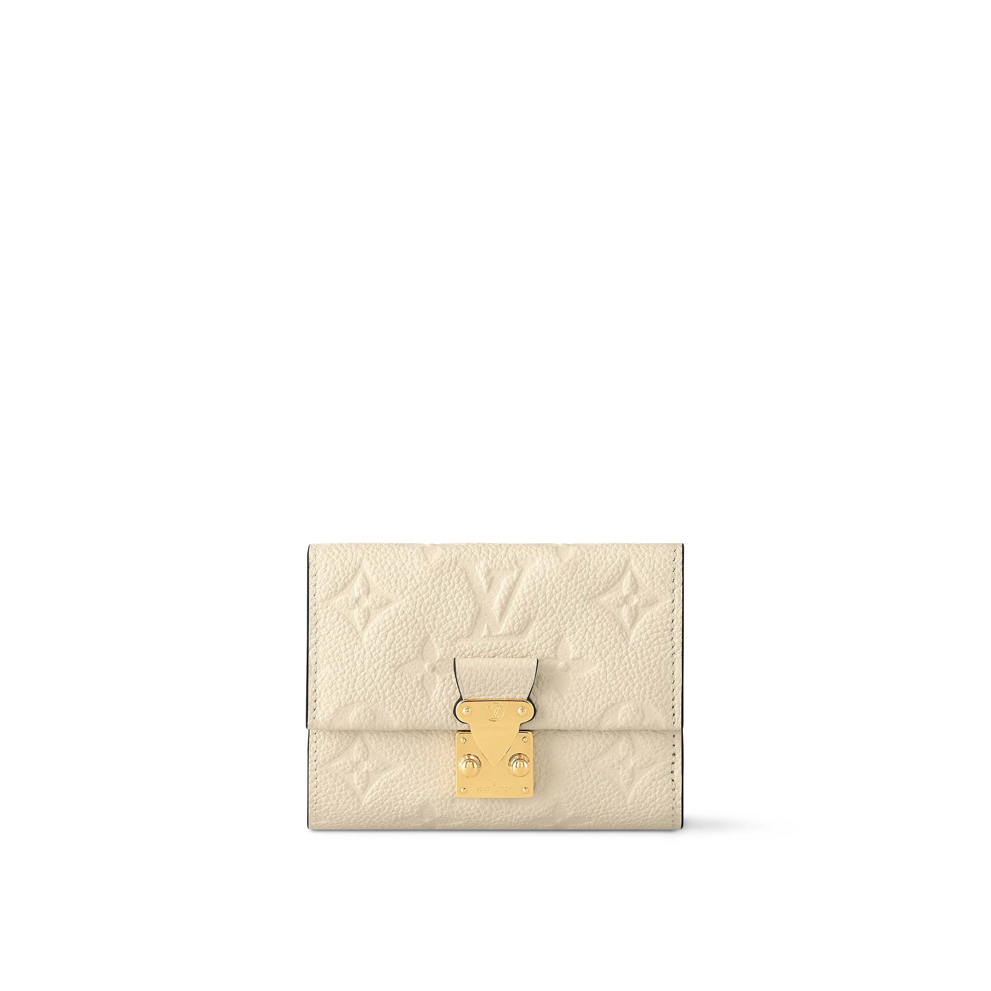 Louis Vuitton Métis Compact Wallet Monogram Empreinte Leather - Women - Small Leather Goods M81071 Cream