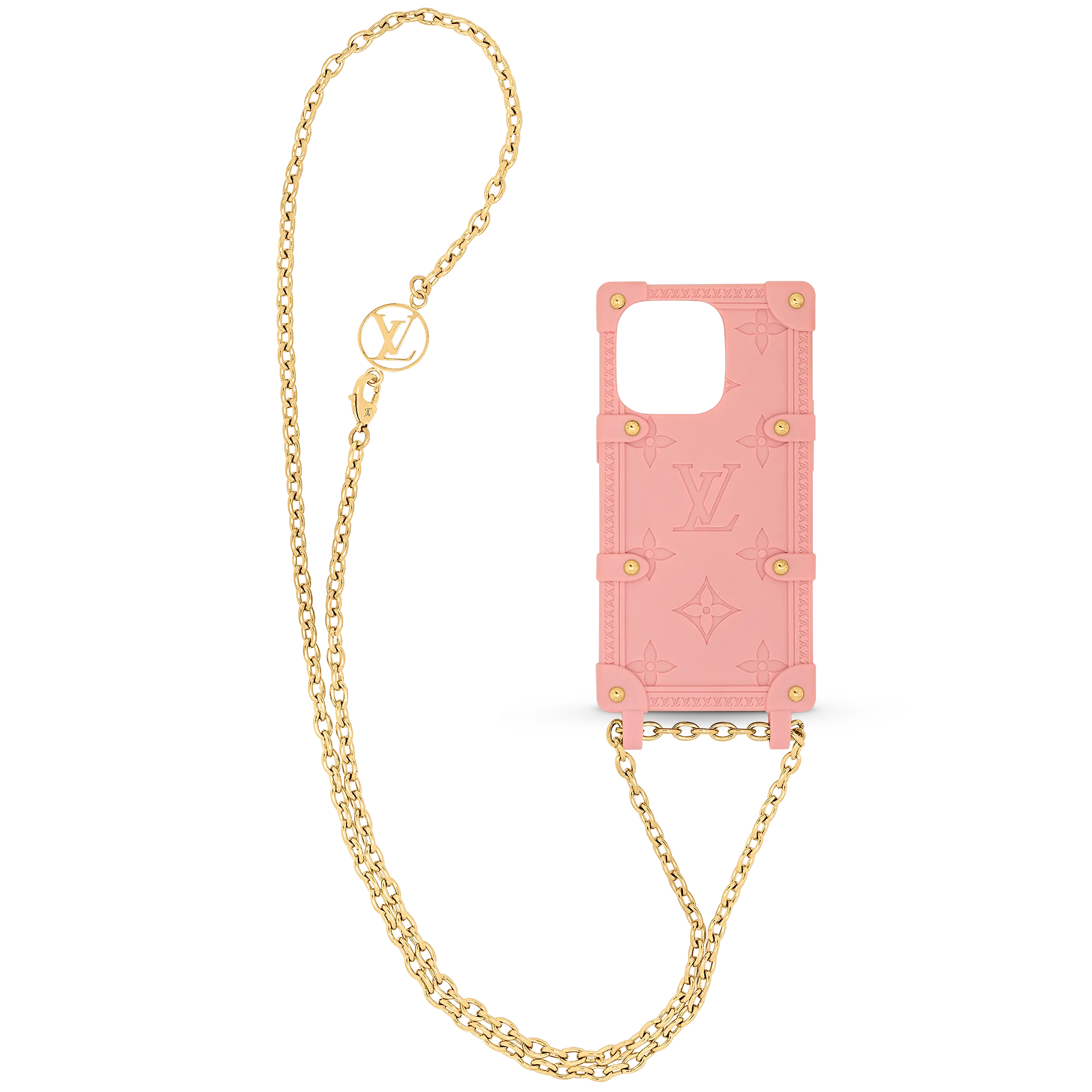 Louis Vuitton Re-Trunk Iphone 14 Pro - Women - Small Leather Goods M82082 Mochi Pink