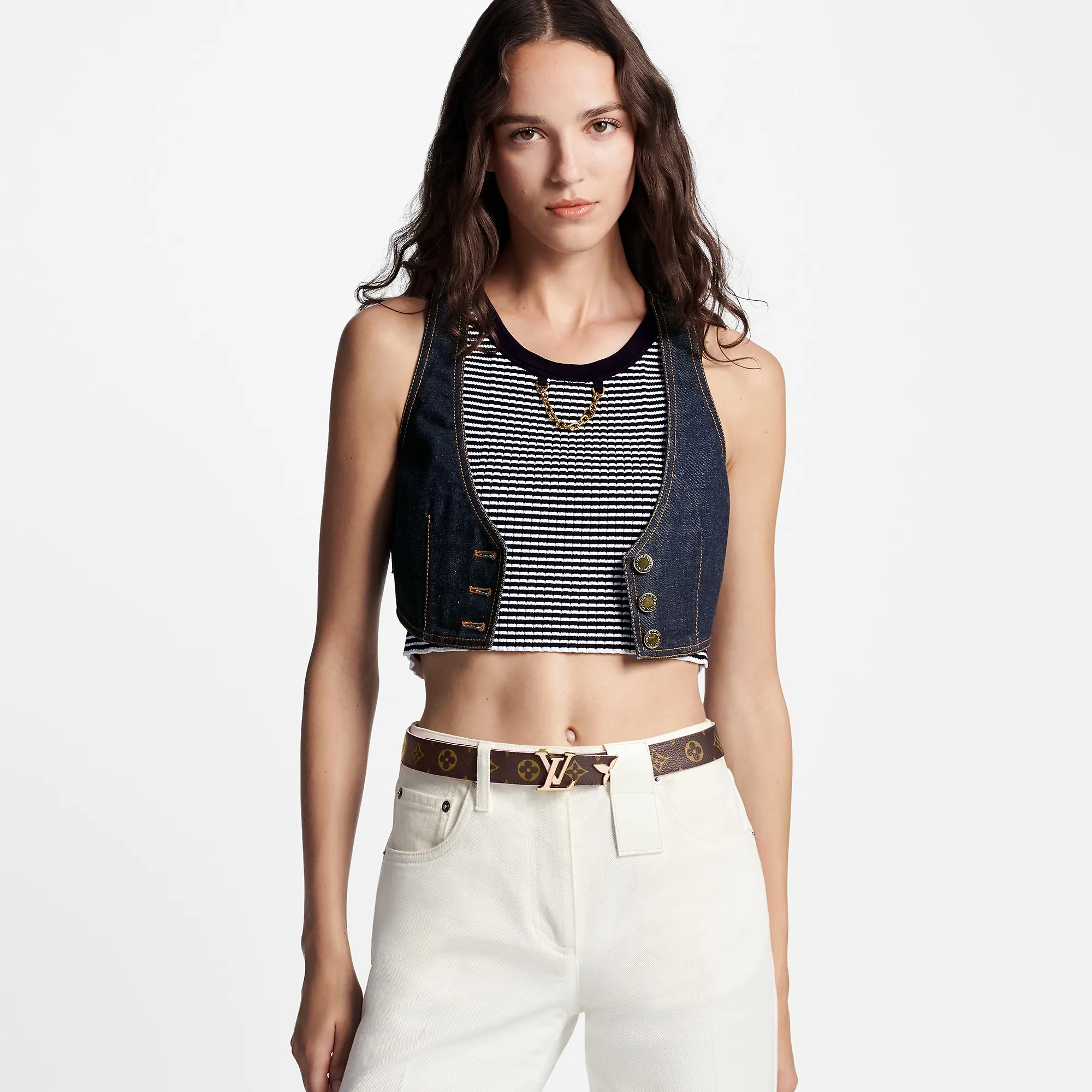 Louis Vuitton Pretty LV Enamel 30mm Reversible Belt Monogram - Women - Accessories M8231U Light Pink