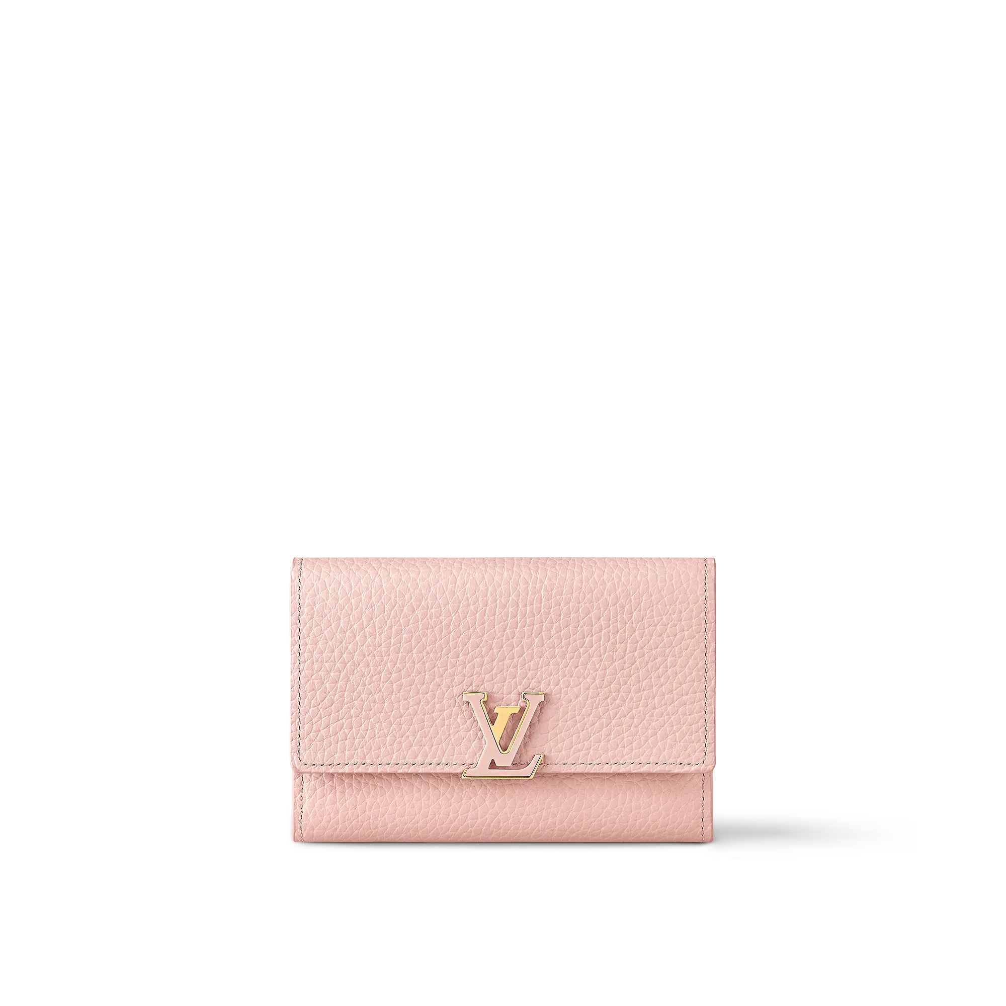 Louis Vuitton Capucines Compact Wallet Capucines - Women - Small Leather Goods M82361 Rose Jasmine