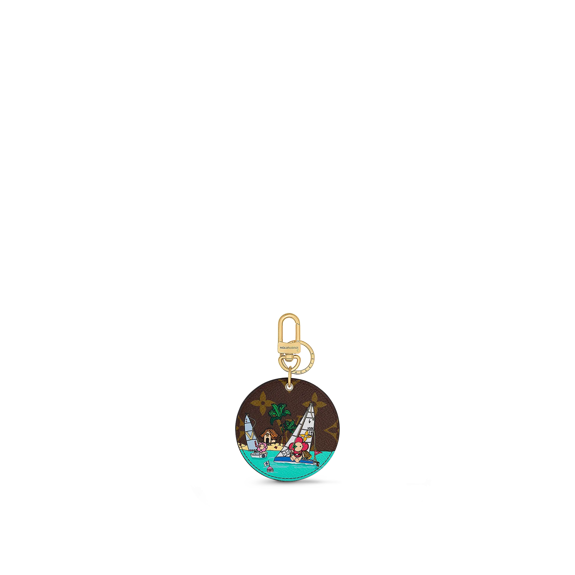 Louis Vuitton Illustre Vivienne Sail Bag Charm And Key Holder S00 - Women - Accessories M82634