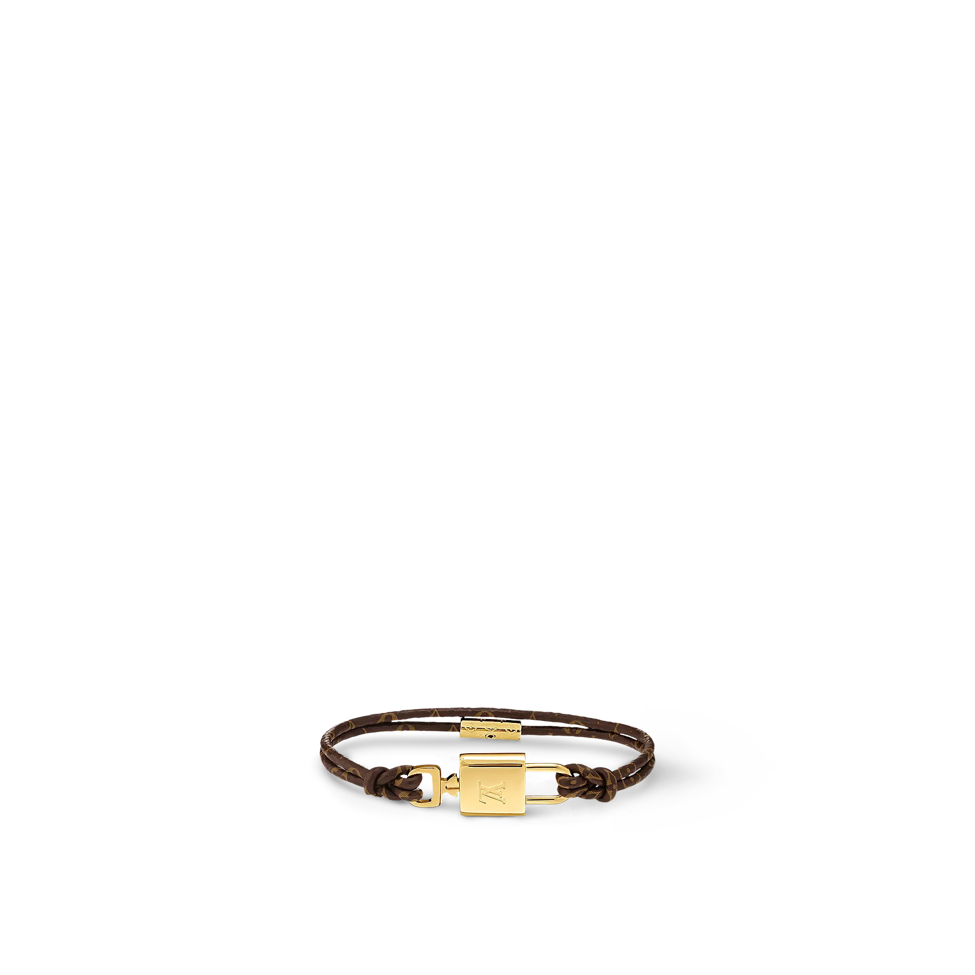 Louis Vuitton LV Padlock Bracelet Monogram - Women - Fashion Jewelry M8275E