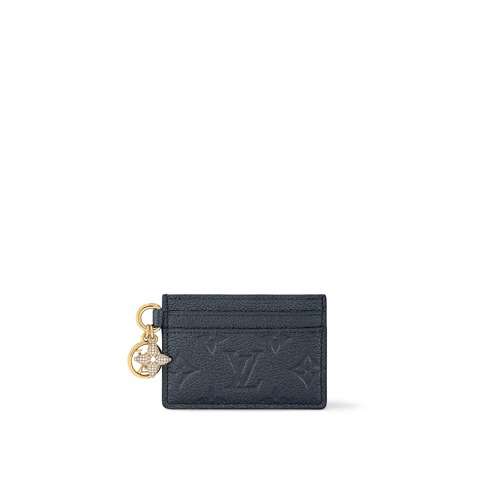 Louis Vuitton LV Charms Card Holder Monogram Empreinte Leather - Women - Small Leather Goods M82837