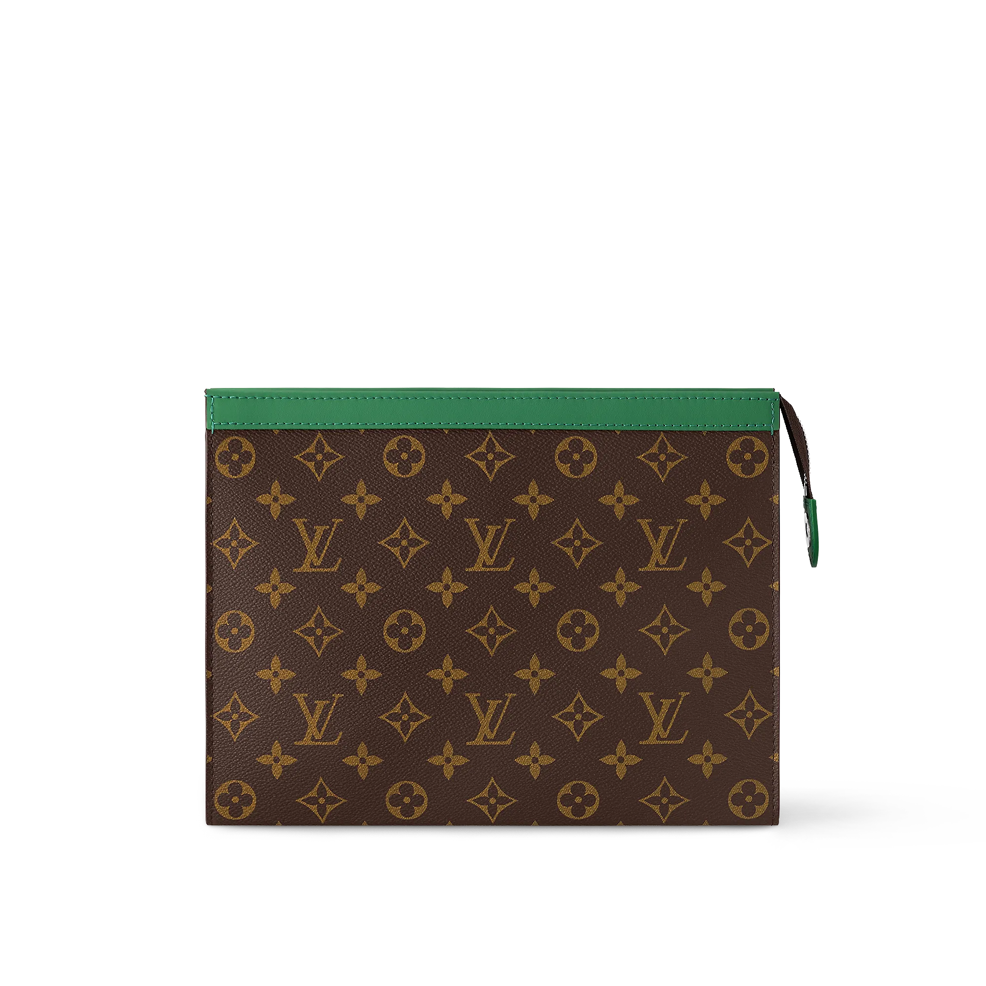 Louis Vuitton Pochette Voyage MM Monogram Macassar Canvas - Men - Travel M82854 Green