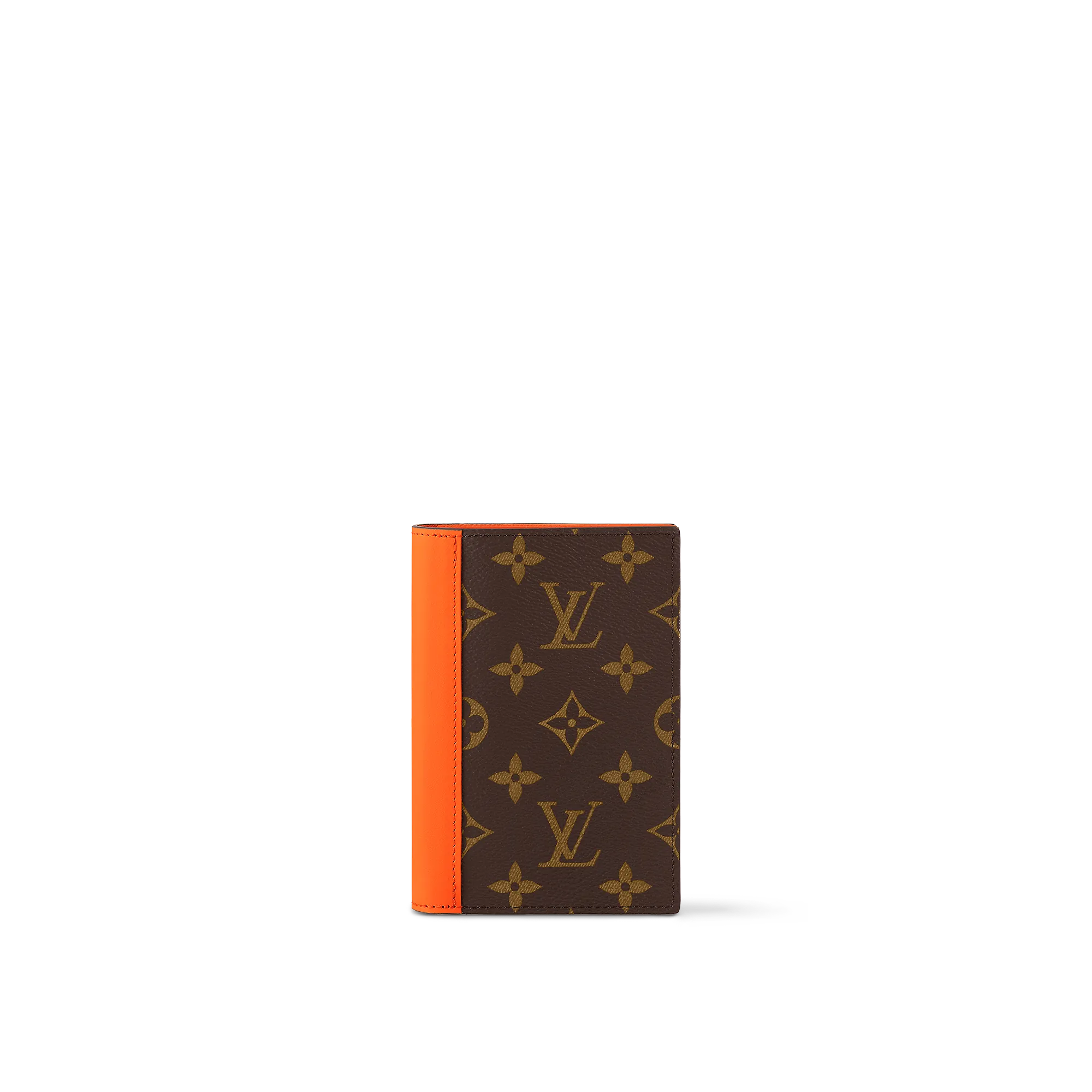 Louis Vuitton Passport Cover Monogram Macassar Canvas - Men - Travel M82863 Orange
