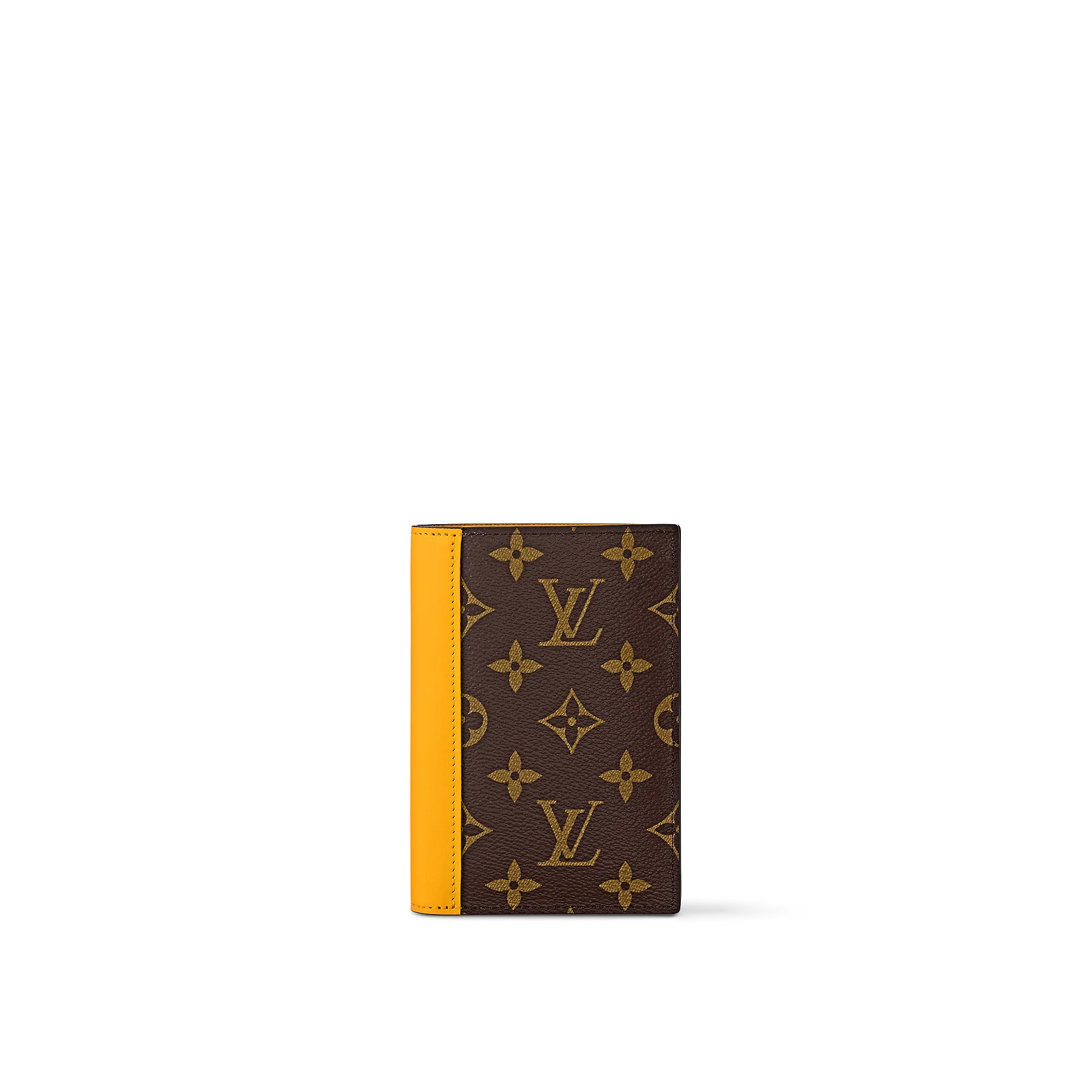 Louis Vuitton Passport Cover Monogram Macassar Canvas - Men - Travel M82864 Jaune Mat
