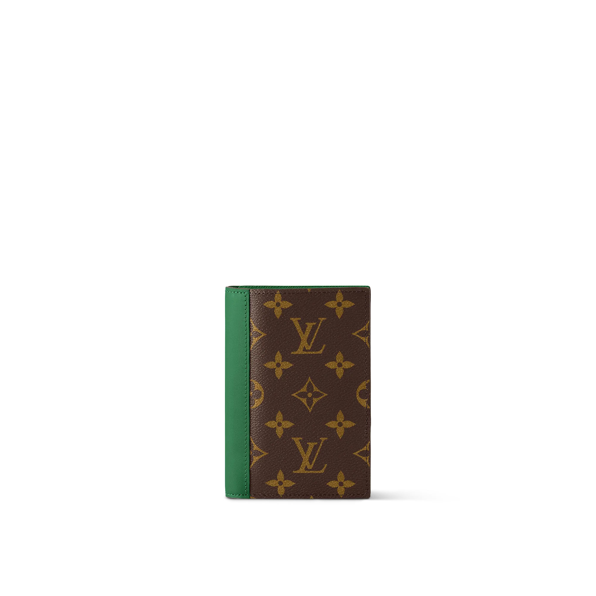 Louis Vuitton Passport Cover Monogram Macassar Canvas - Men - Travel M82867 Green