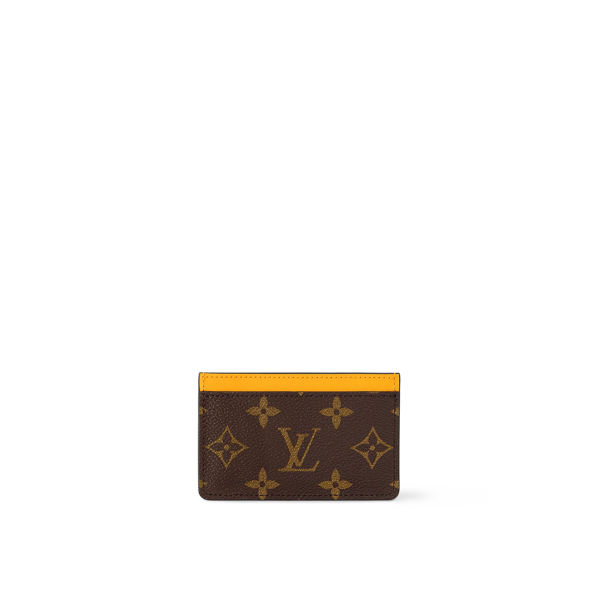 Louis Vuitton Card Holder PM Monogram Macassar Canvas - Men - Small Leather Goods M82871 Jaune Mat