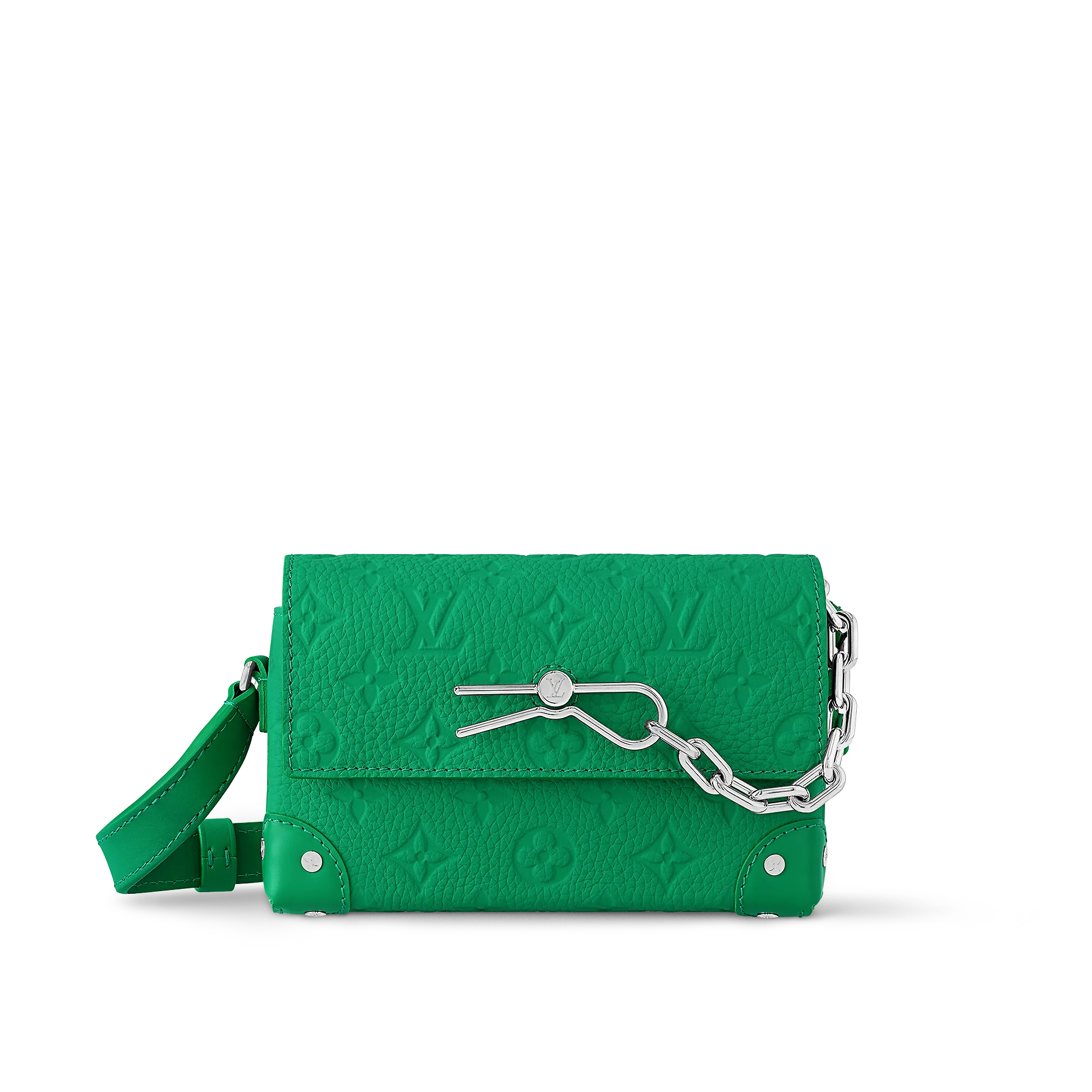 Louis Vuitton Steamer Wearable Wallet Monogram Taurillon Leather - Men - Small Leather Goods M82918 Green Louis Vuitton Steamer Wearable Wallet Monogram Taurillon Leather - Men - Small Leather Goods M82918 Green