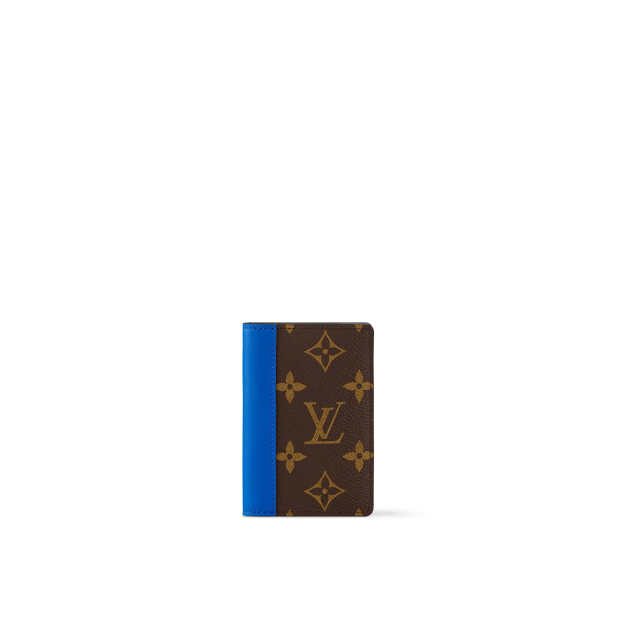 Louis Vuitton Pocket Organizer Monogram Macassar Canvas - Men - Small Leather Goods M82956 Blue