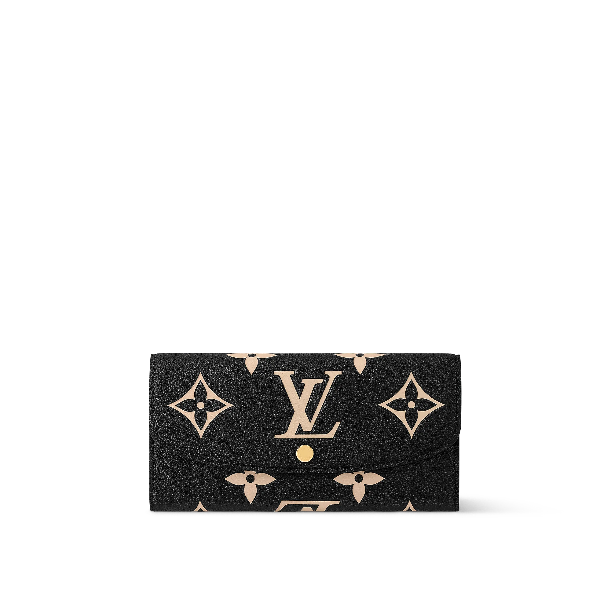 Louis Vuitton Emilie Wallet Bicolor Monogram Empreinte Leather - Women - Small Leather Goods M83138