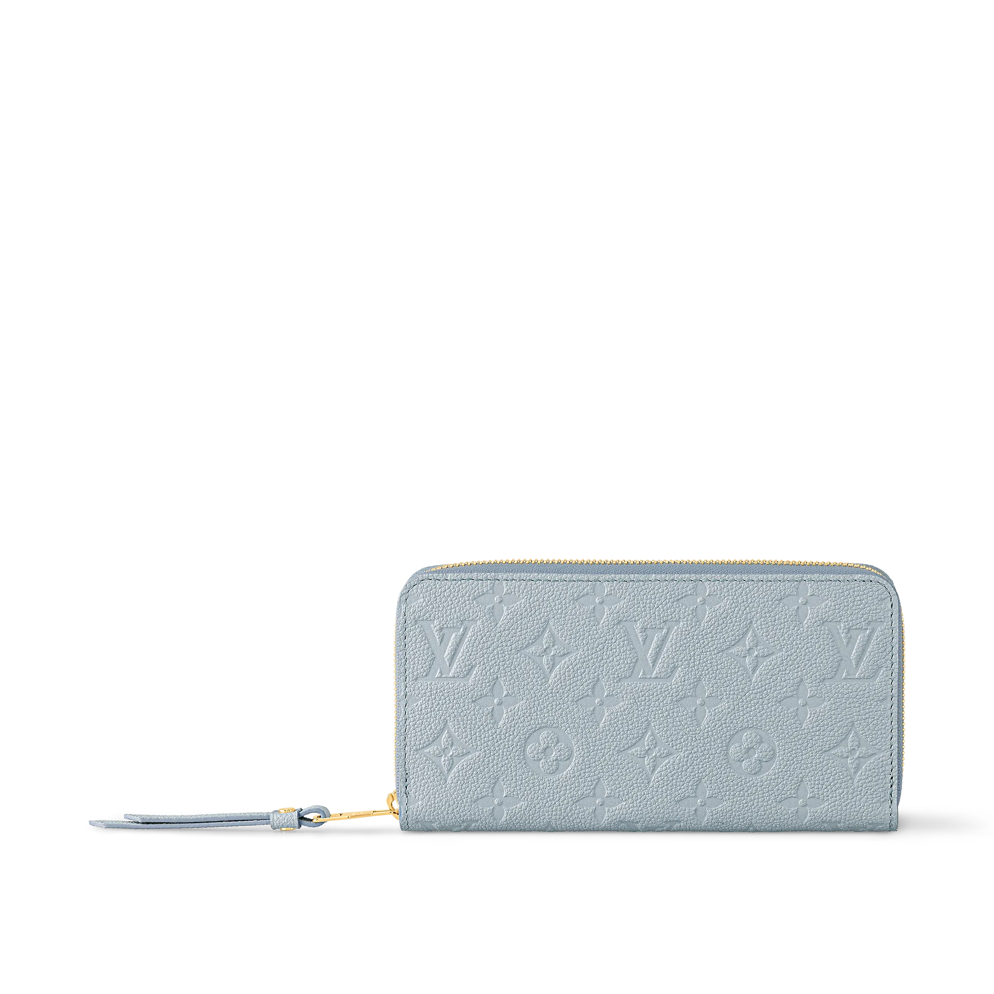 Louis Vuitton Zippy Wallet Monogram Empreinte Leather - Women - Small Leather Goods M83225 Blue Hour