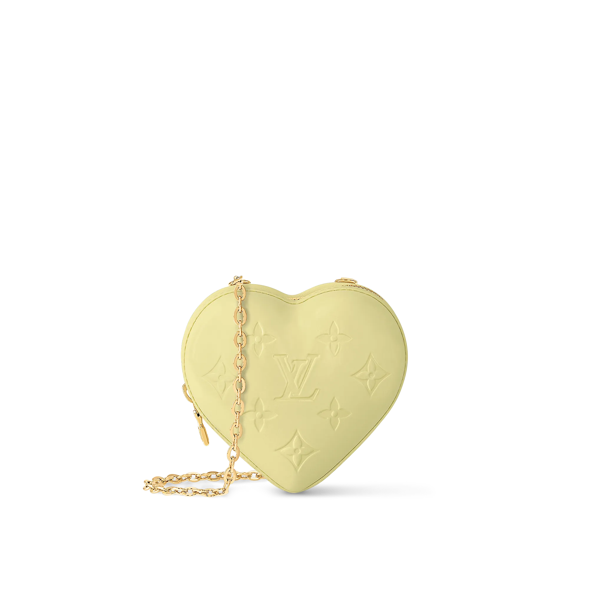 Louis Vuitton Keep My Heart Monogram Vernis Leather - Women - Small Leather Goods M83267 Chic And Yellow